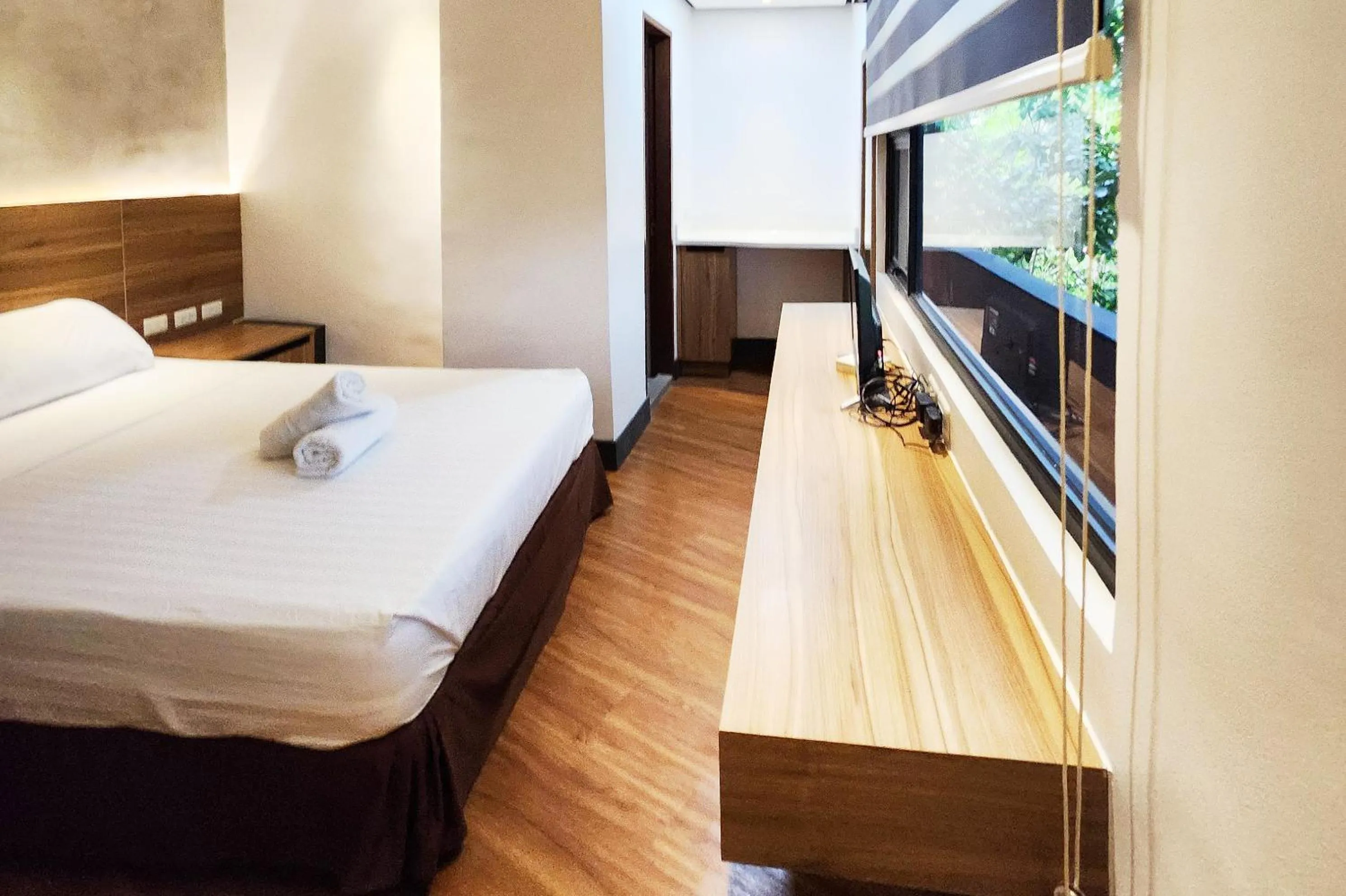 Bed in Boulevard Pension Hotel Cebu