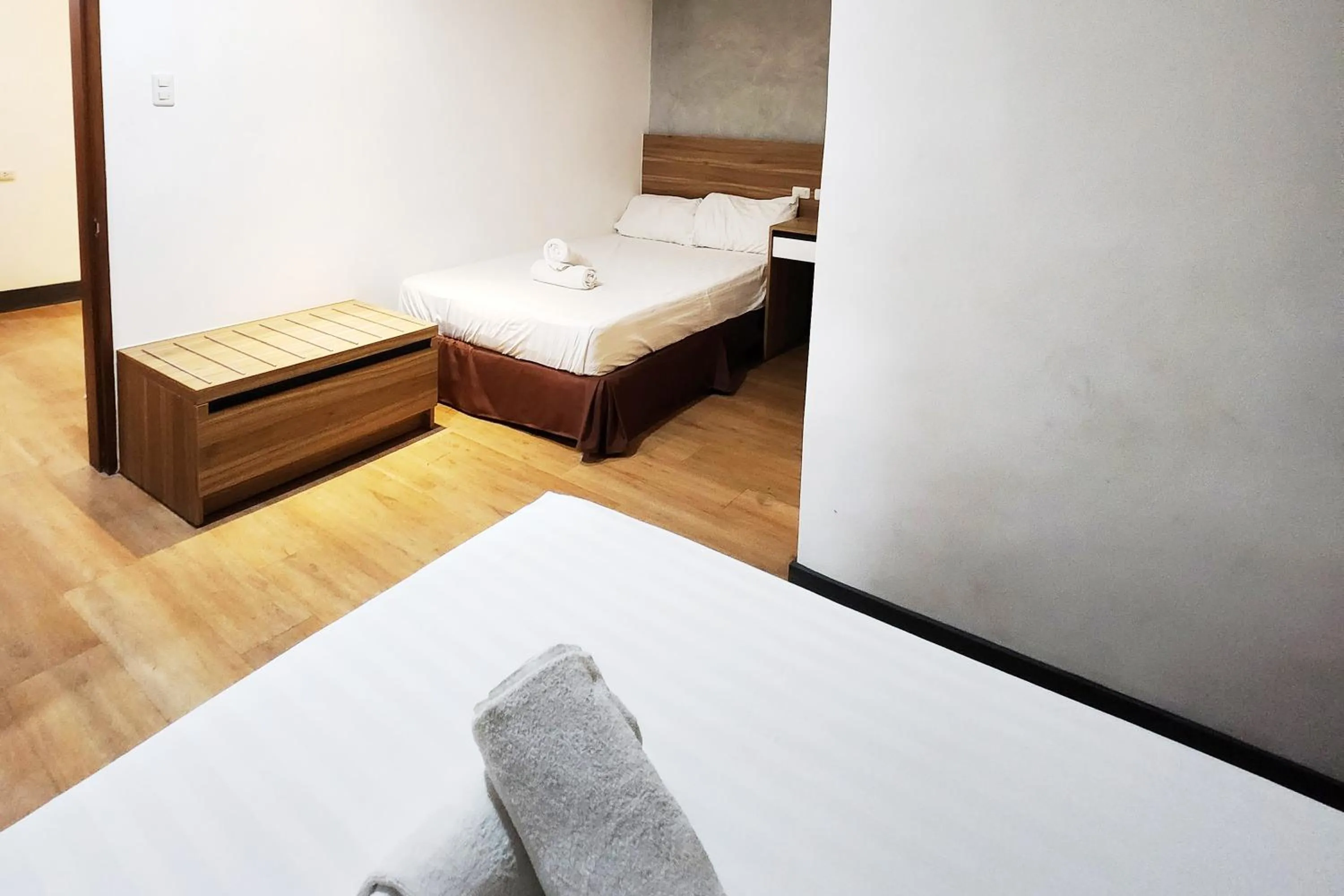 Bed in Boulevard Pension Hotel Cebu