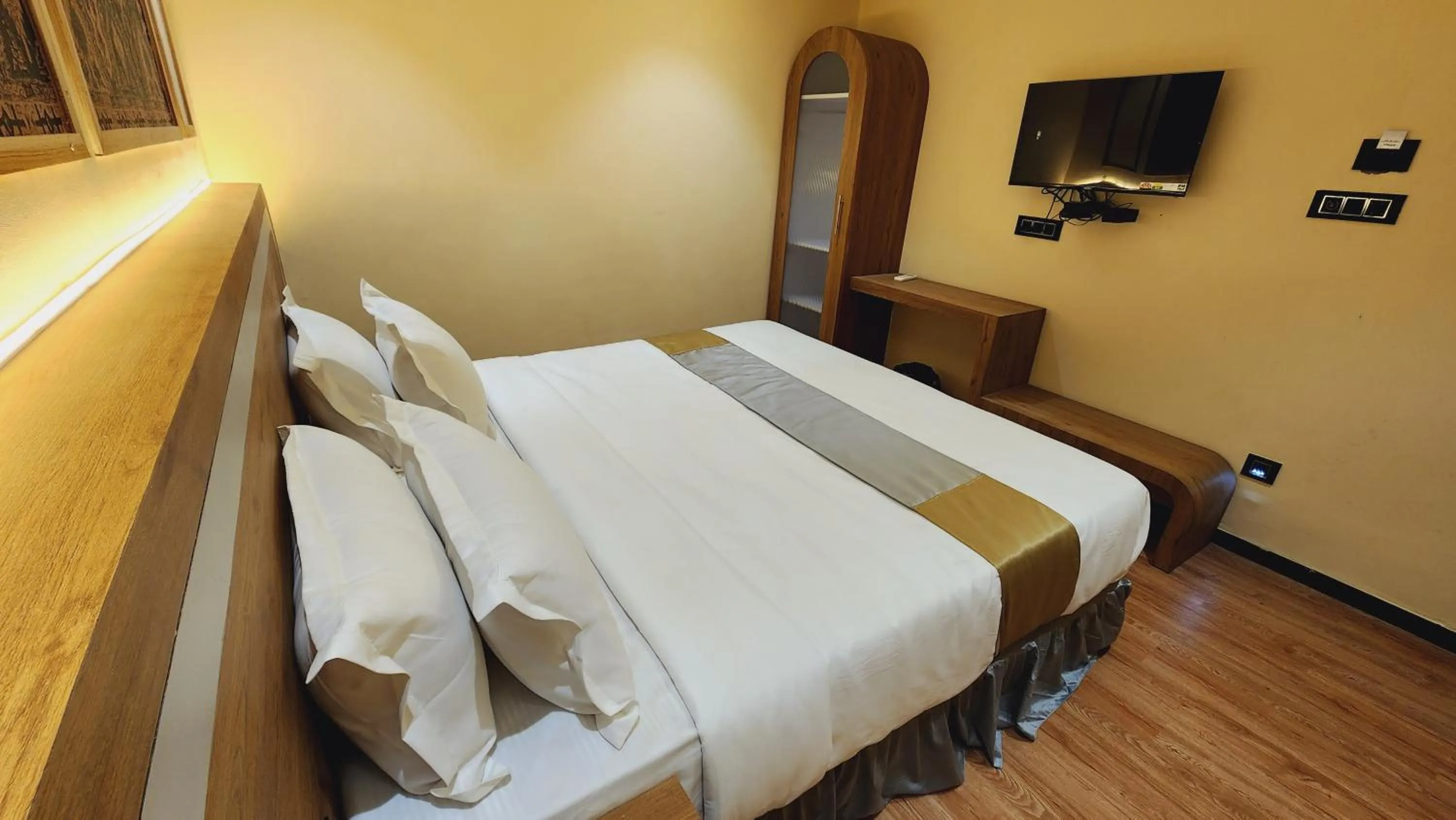 Bed in Hotel Nova Bopal