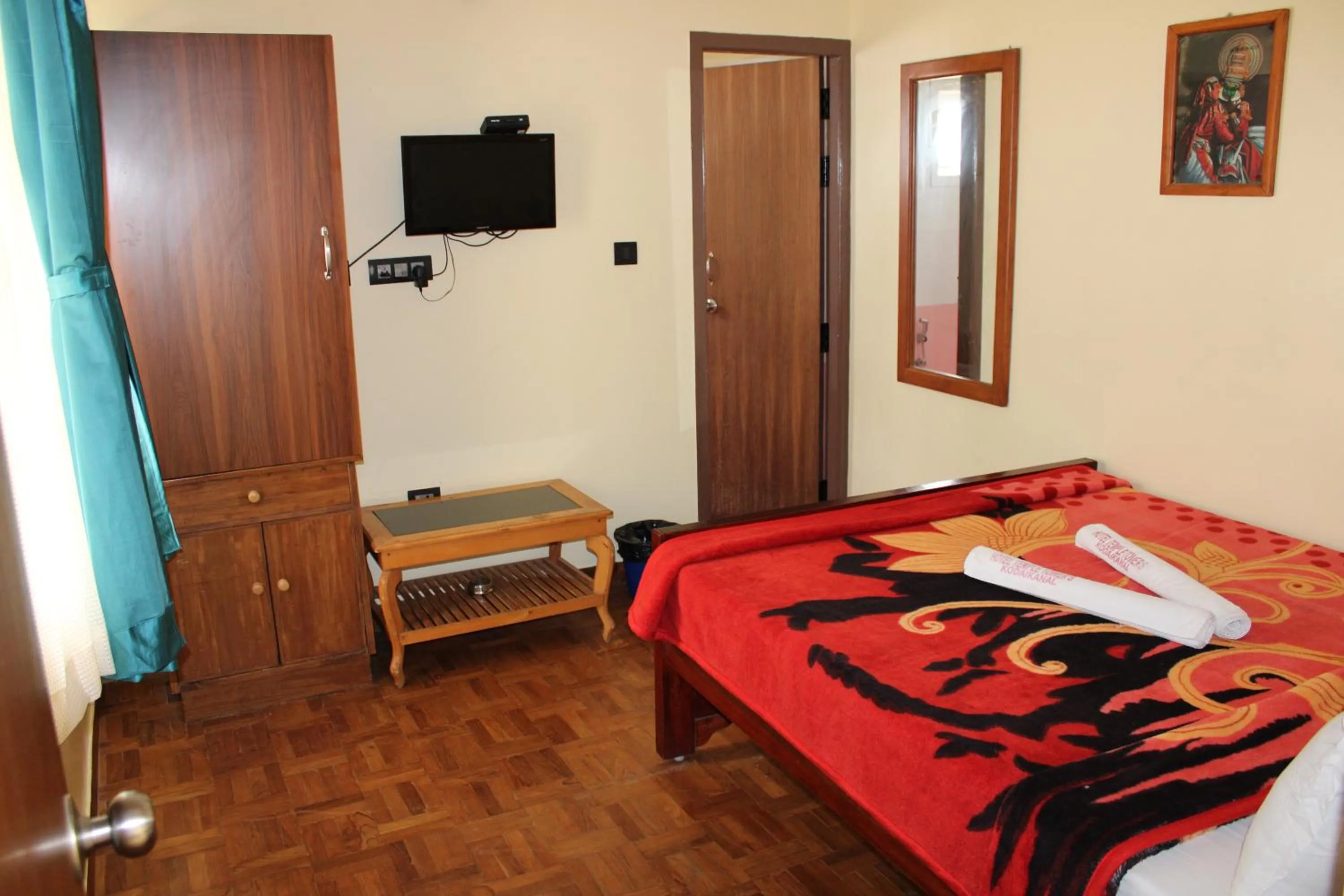 Bed in Hotel Temple Towers