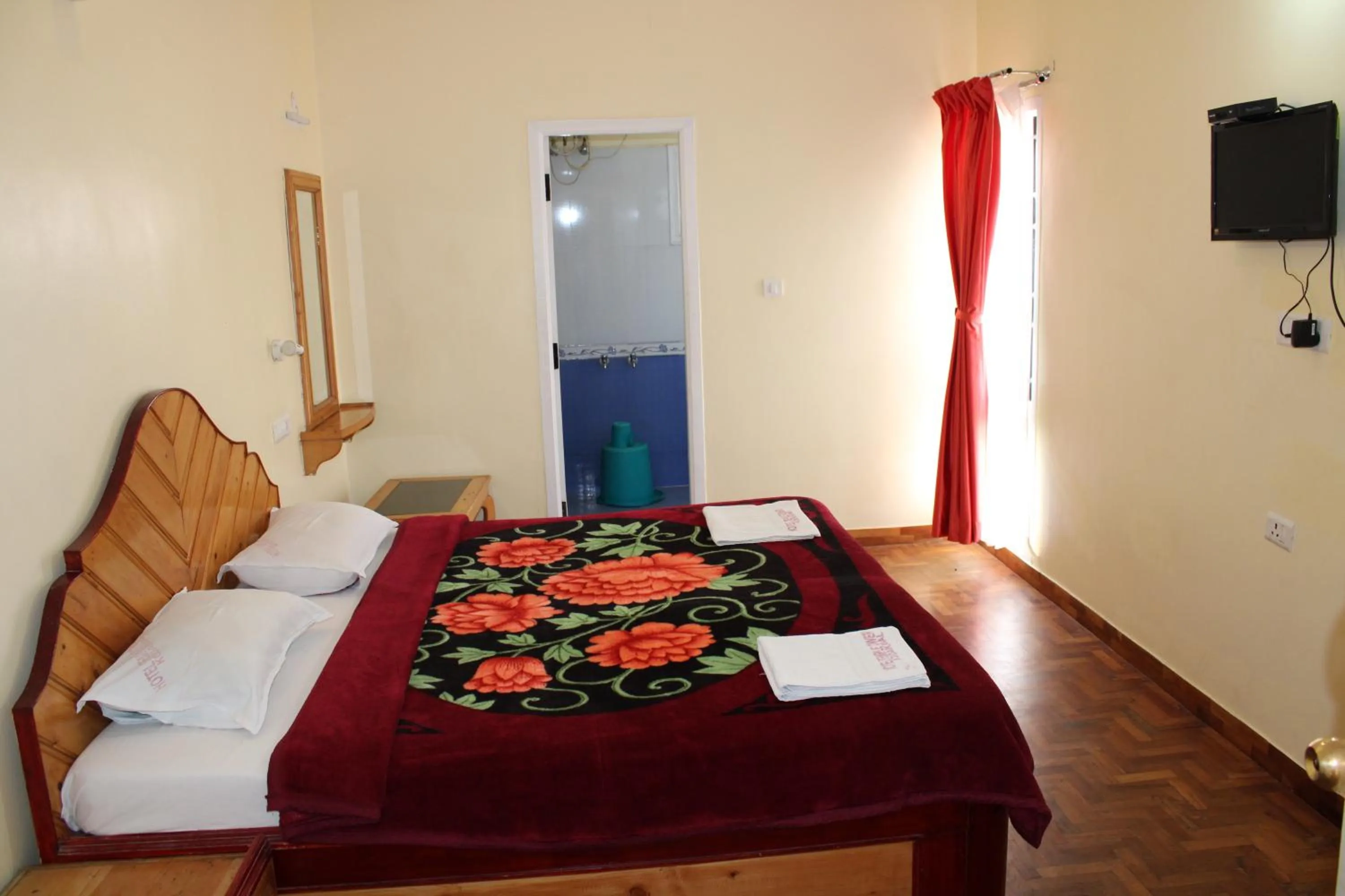 Bedroom, Bed in Hotel Temple Towers