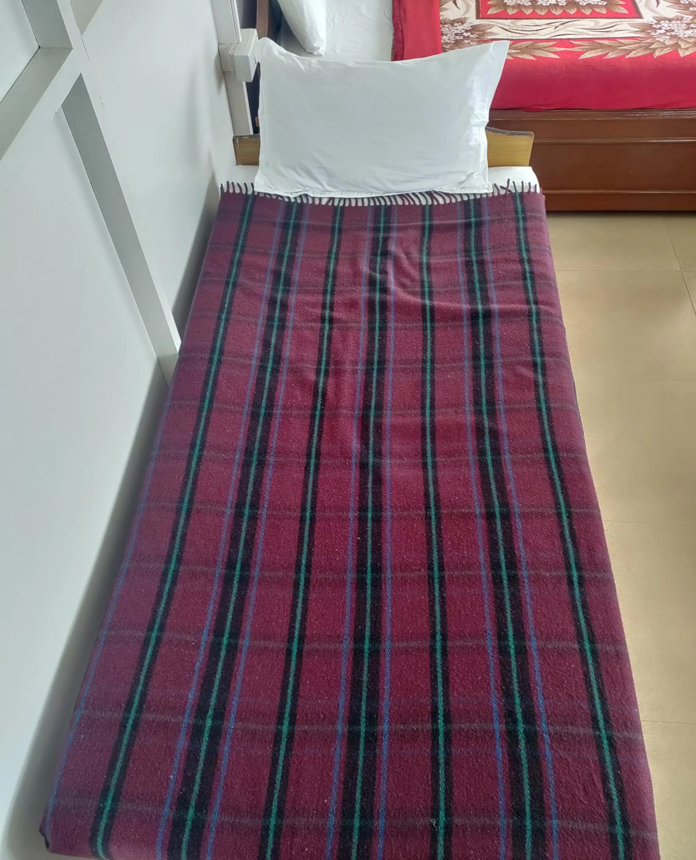 Bed in Hotel Temple Towers