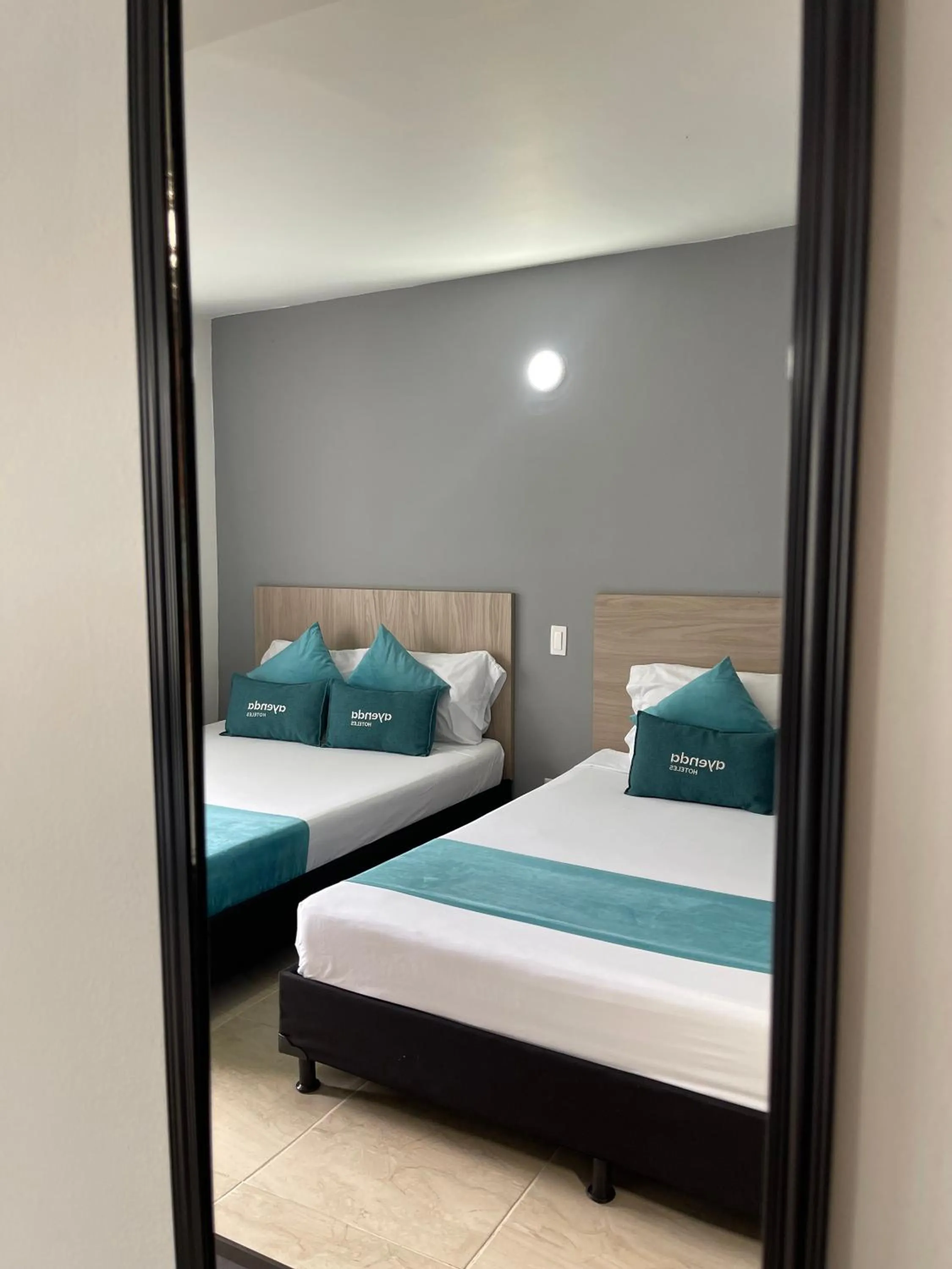 Bed in Hotel 12 Nights