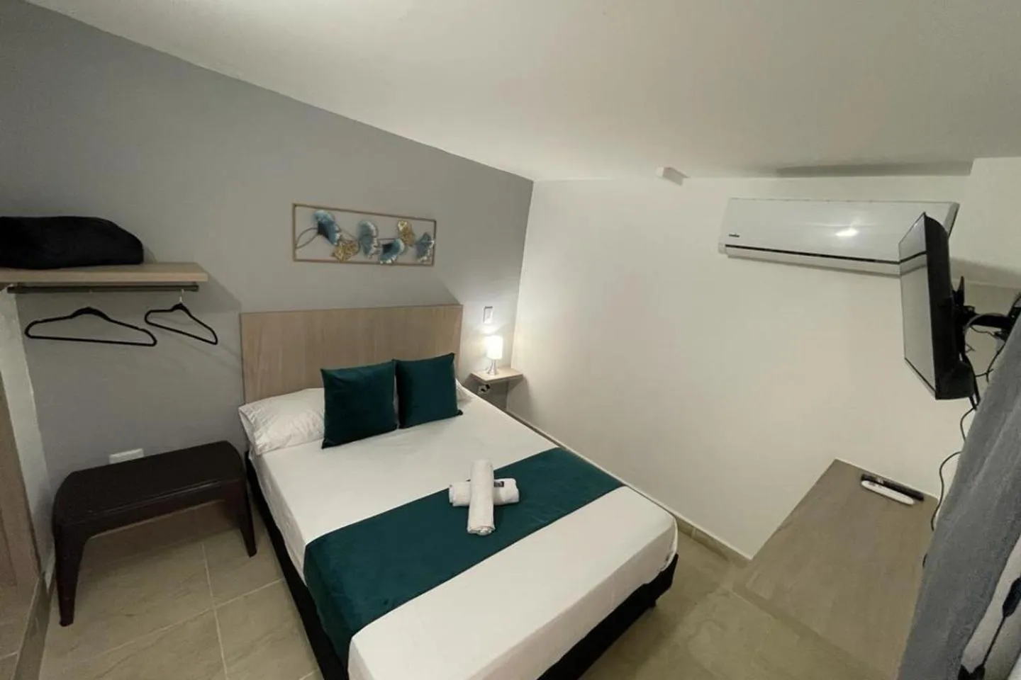 Bed in Hotel 12 Nights