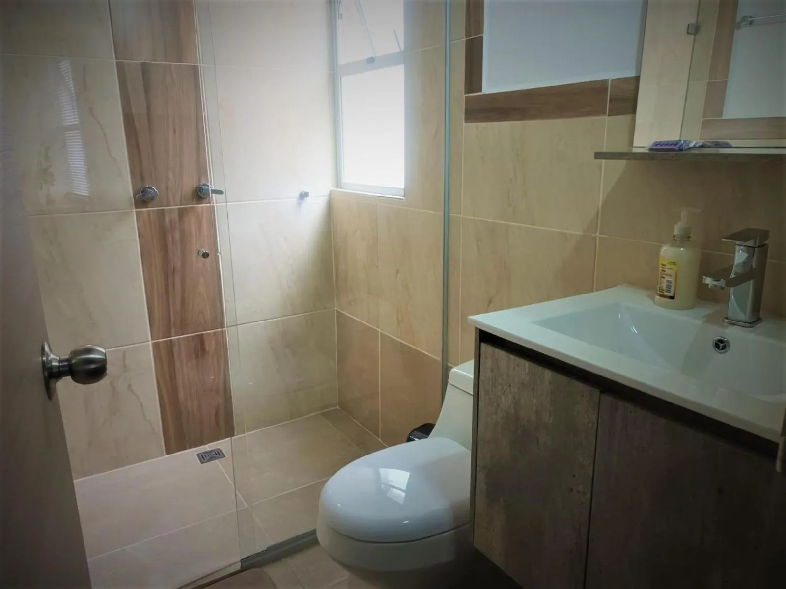 Shower in Hotel 12 Nights