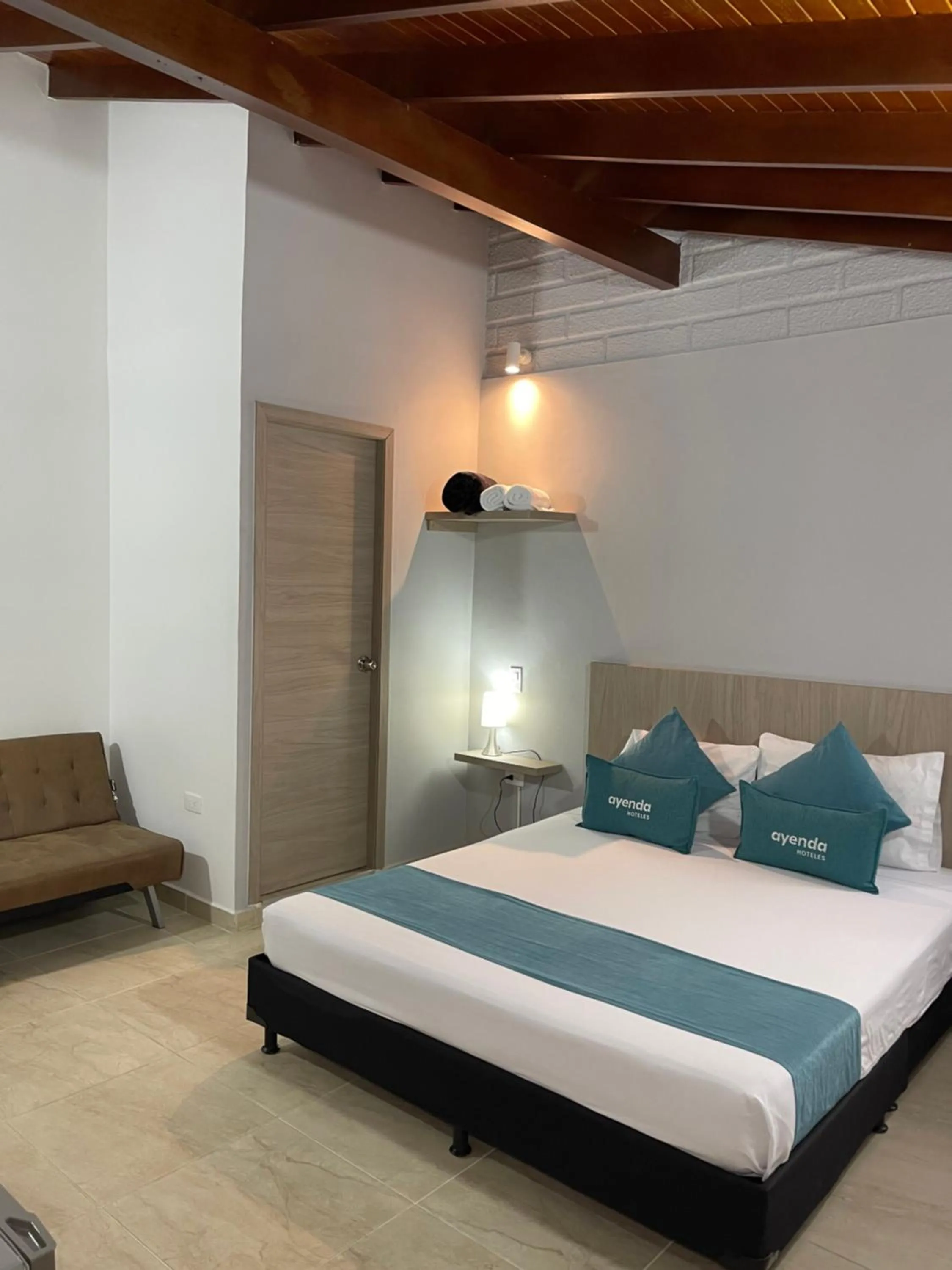 Bed in Hotel 12 Nights