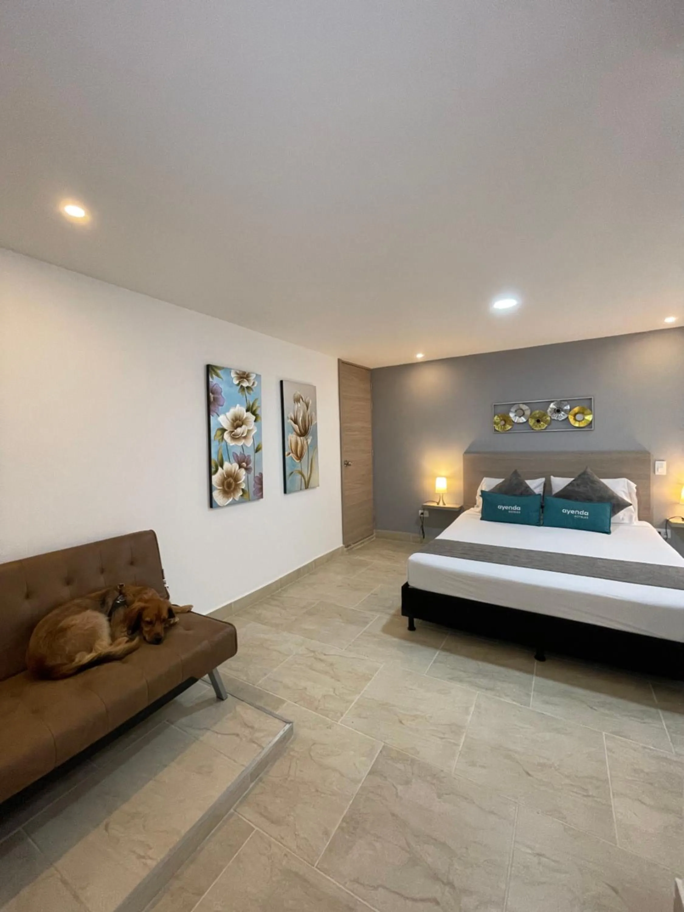 Bed in Hotel 12 Nights