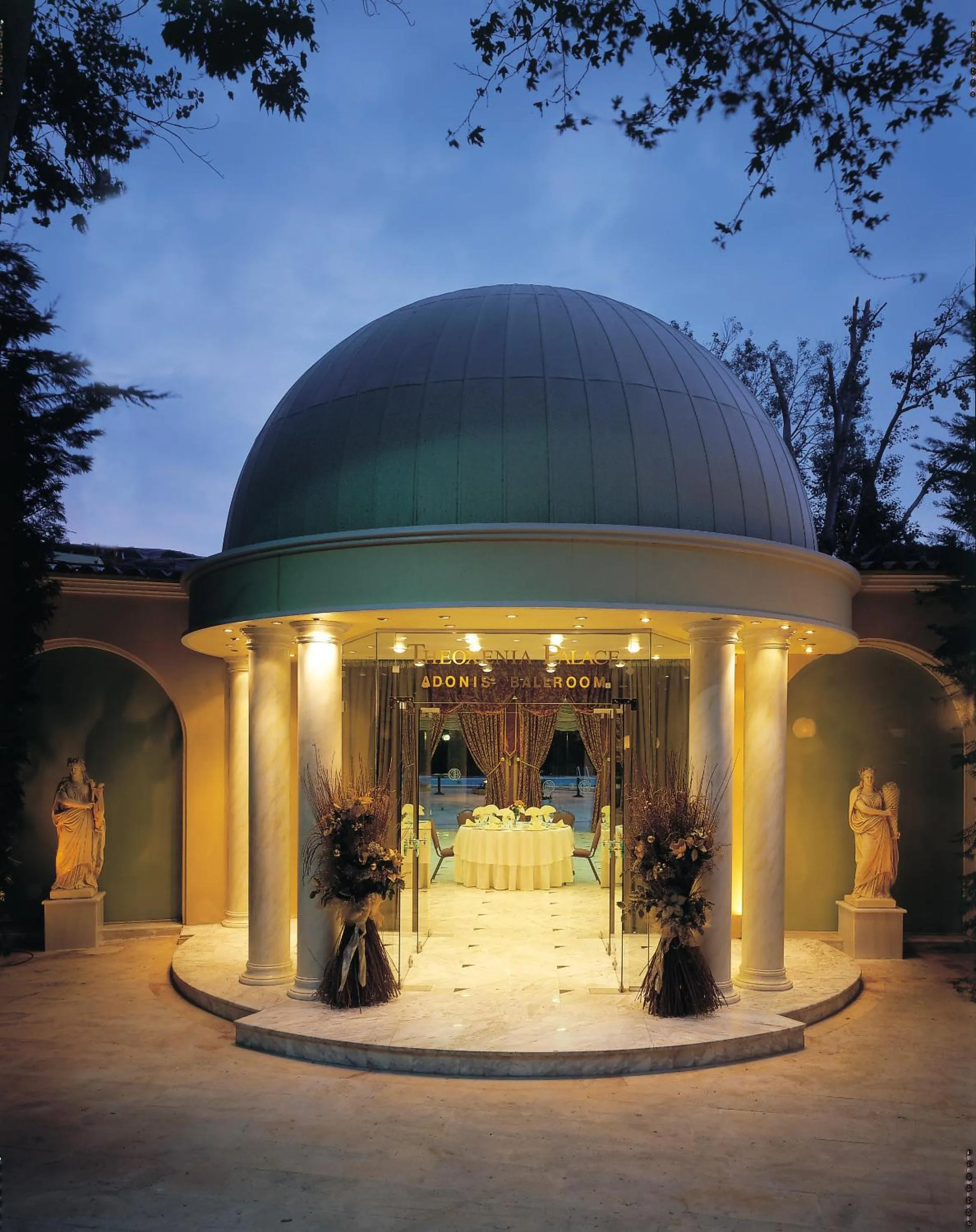 Facade/entrance in Theoxenia Palace