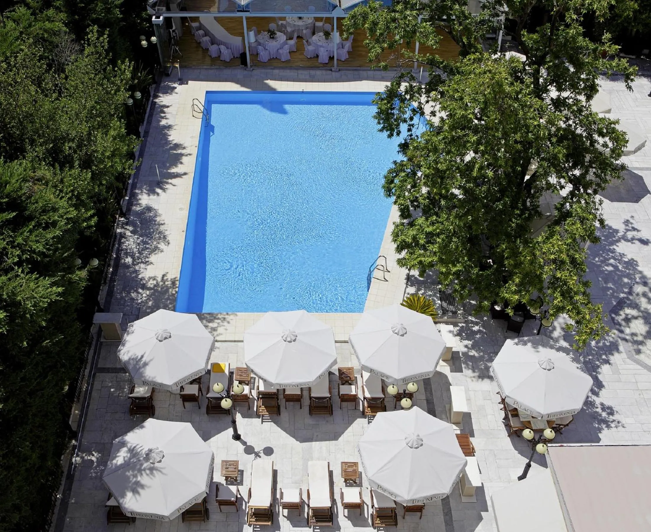 Swimming pool in Theoxenia Palace