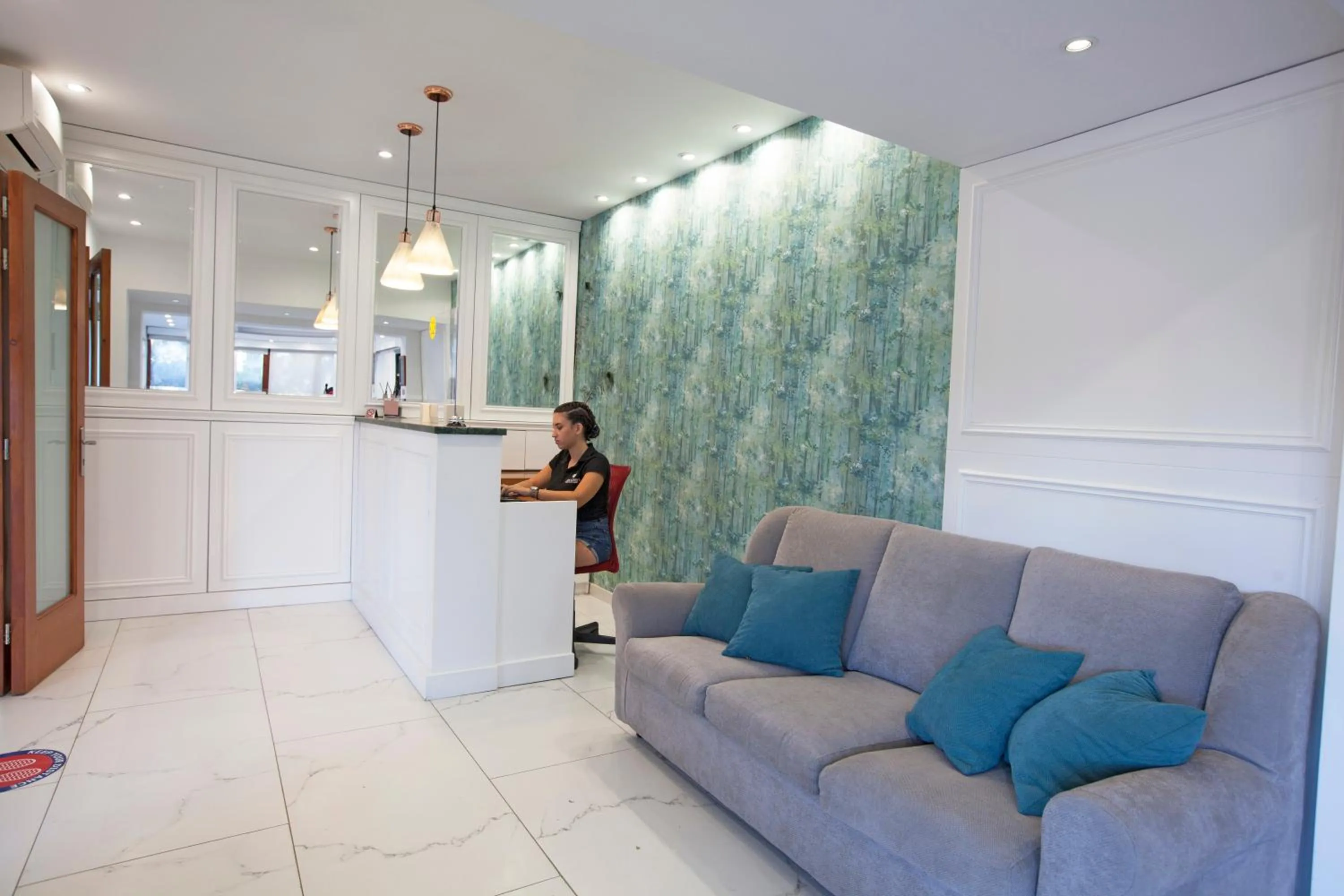 Lobby or reception in John Mary