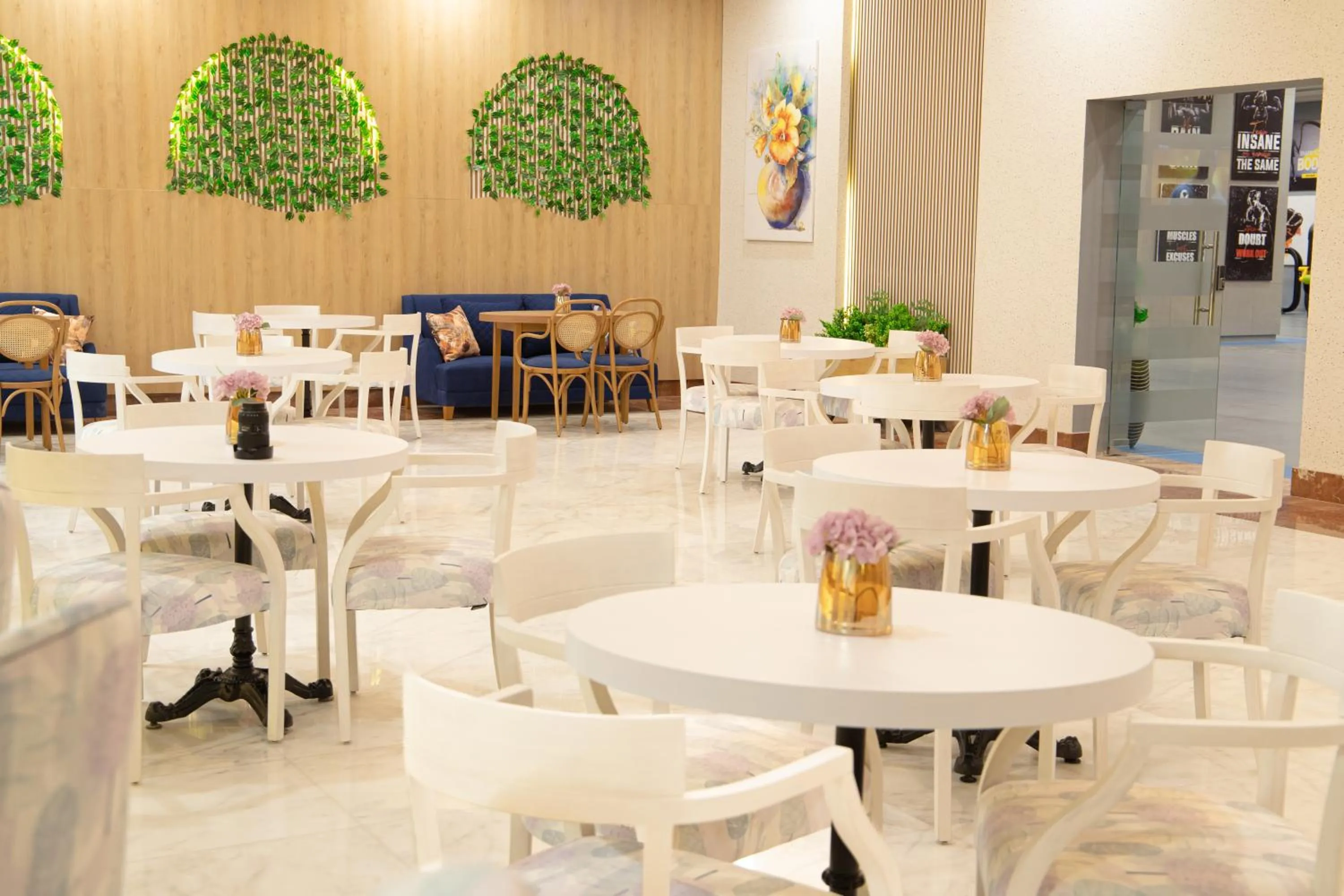 Seating area in Tolip Olympic International City