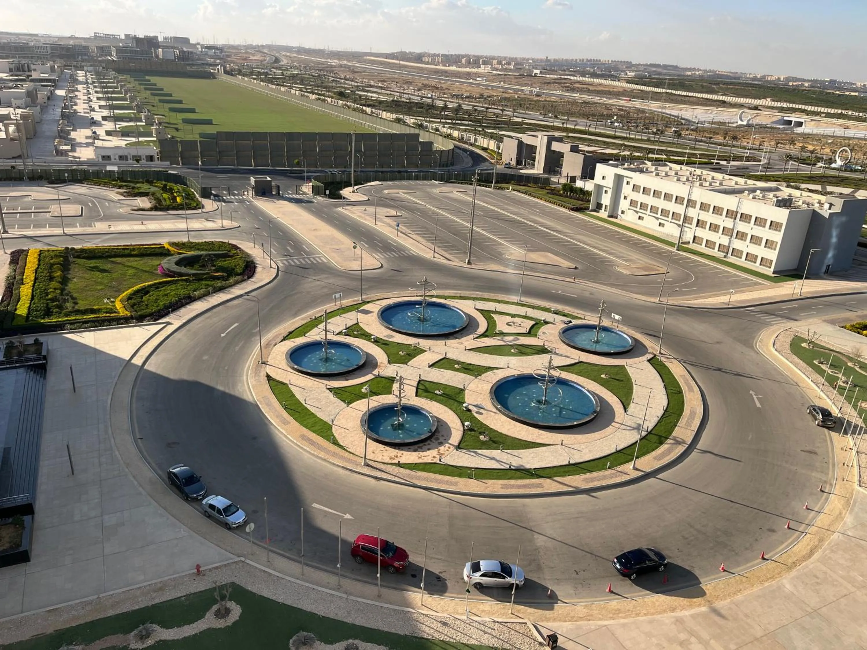 City view in Tolip Olympic International City