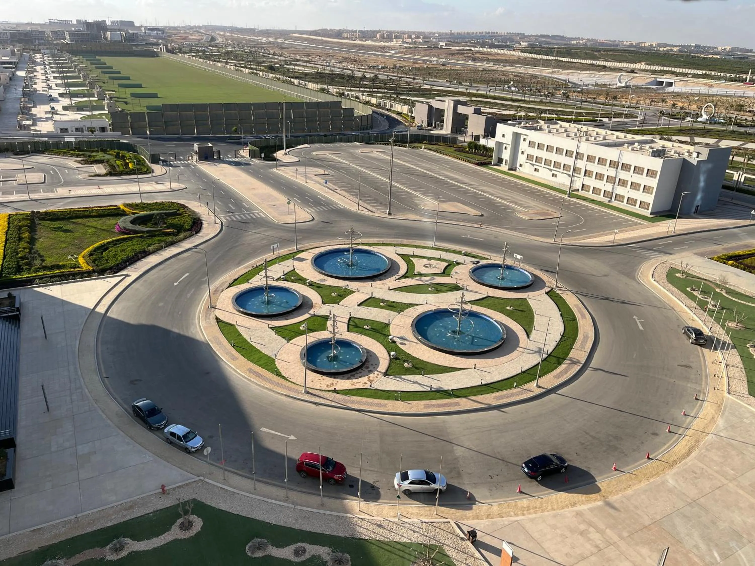 City view in Tolip Olympic International City