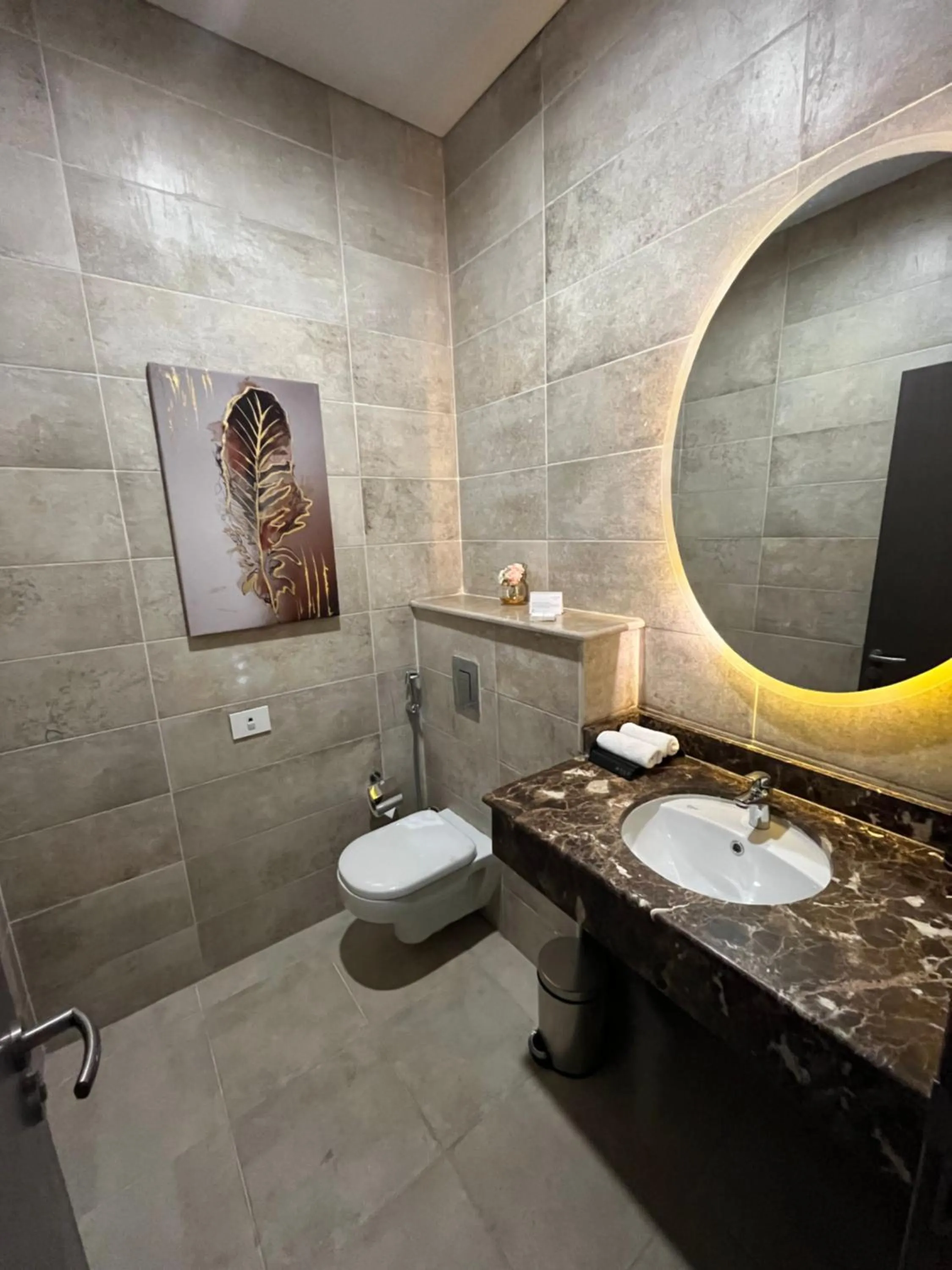 Bathroom in Tolip Olympic International City