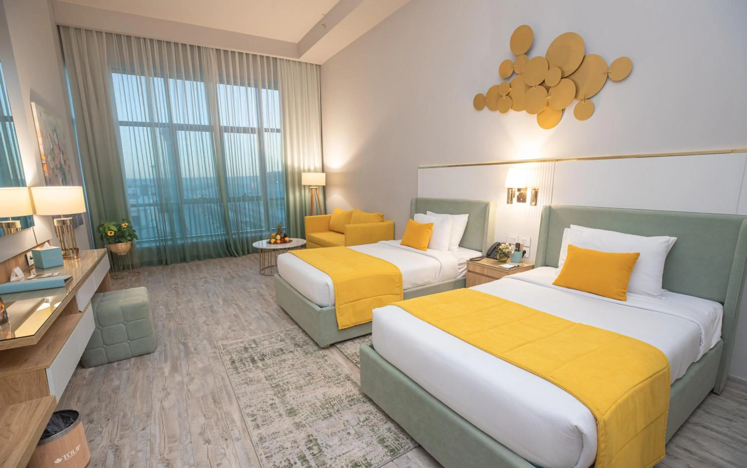 Bedroom, Bed in Tolip Olympic International City