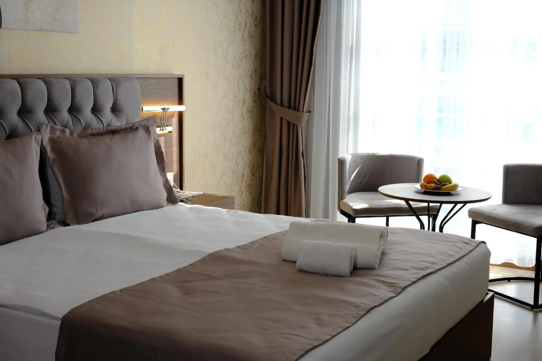 Bed in Velmore Hotel & Spa