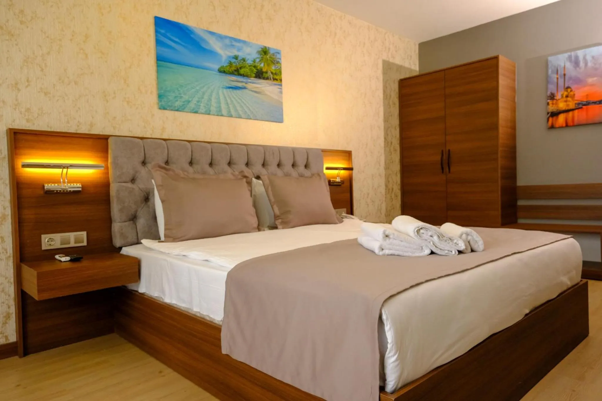 Bed in Velmore Hotel & Spa