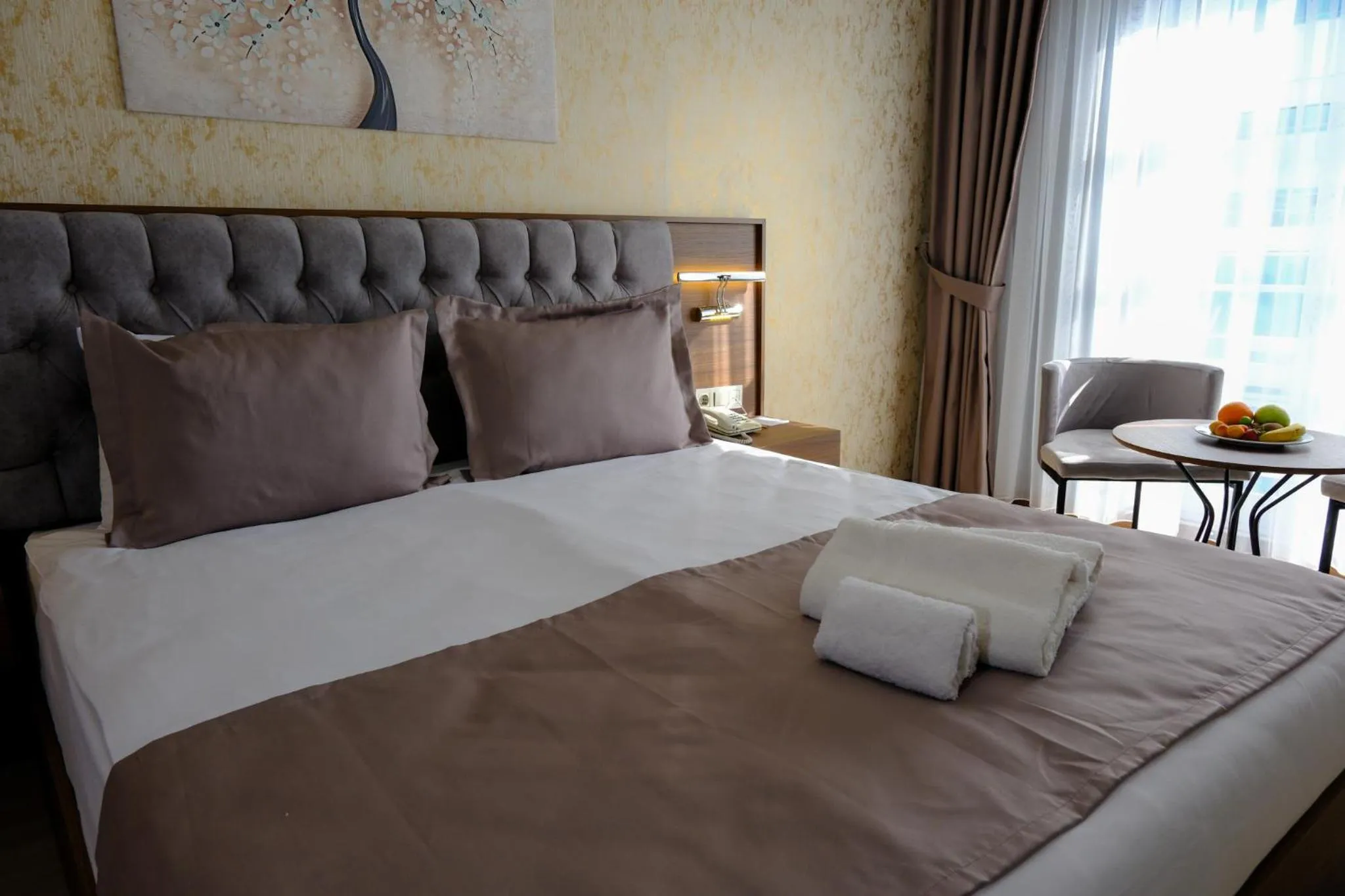 Bed in Velmore Hotel & Spa
