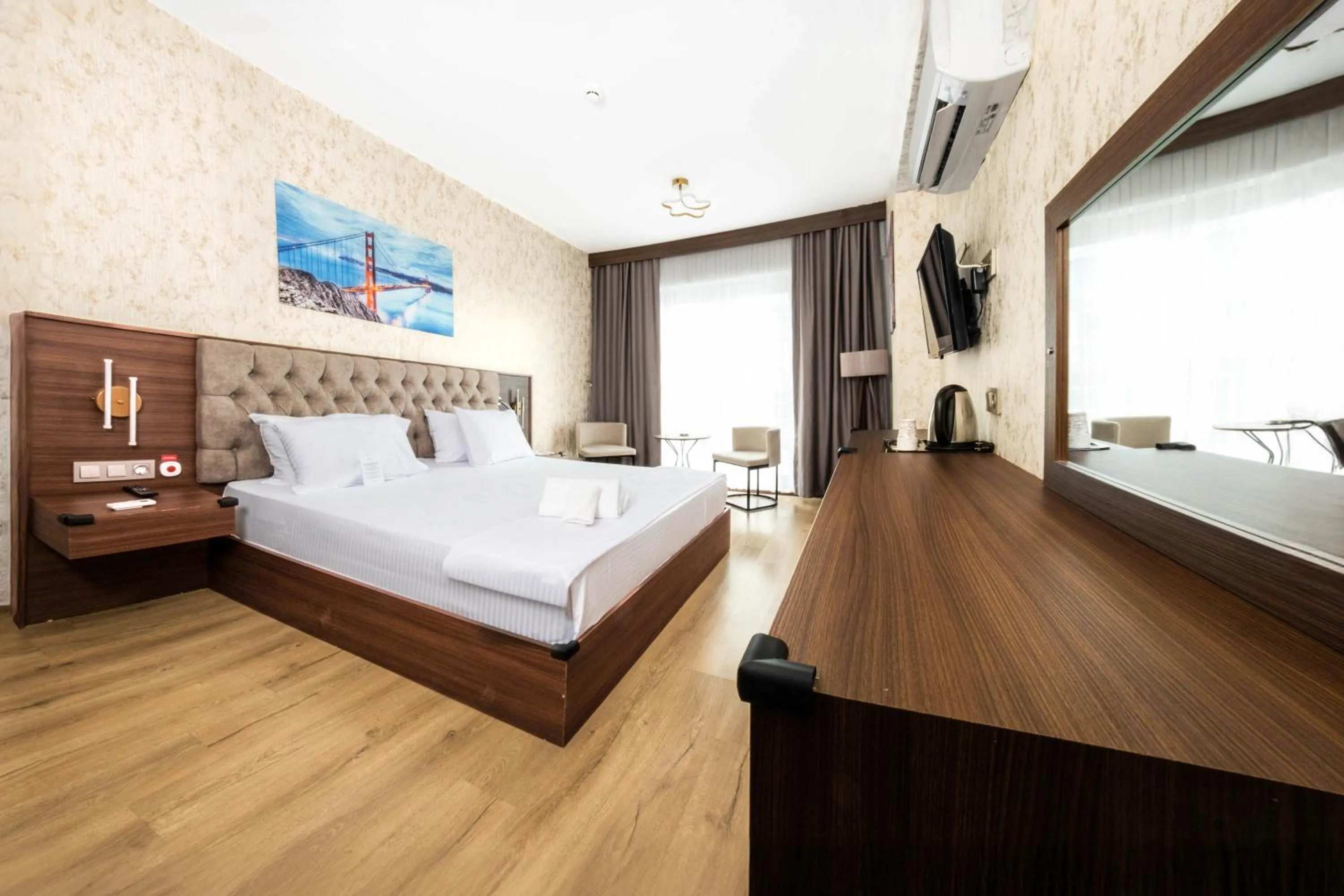 Bed in Velmore Hotel & Spa