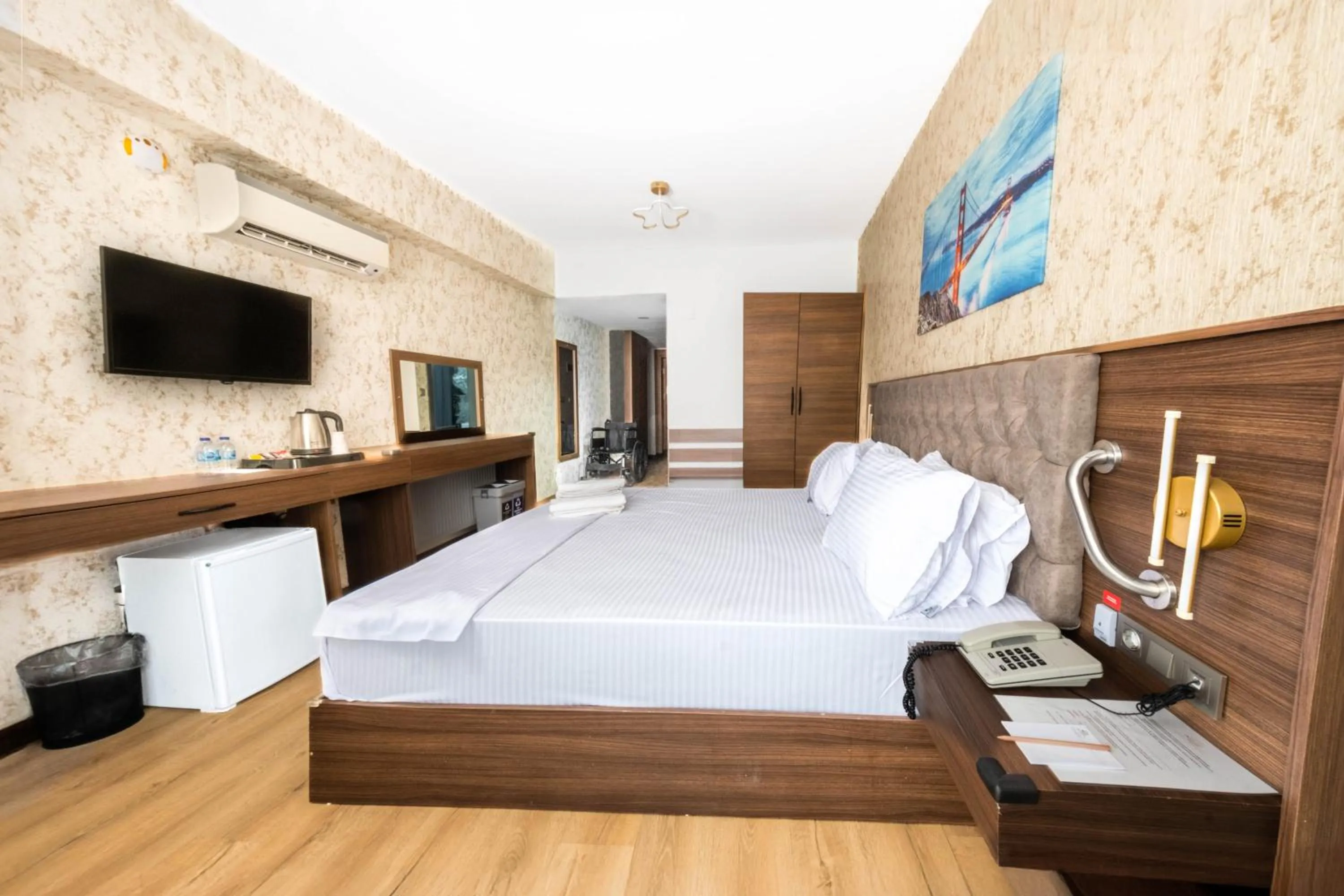 Bed in Velmore Hotel & Spa