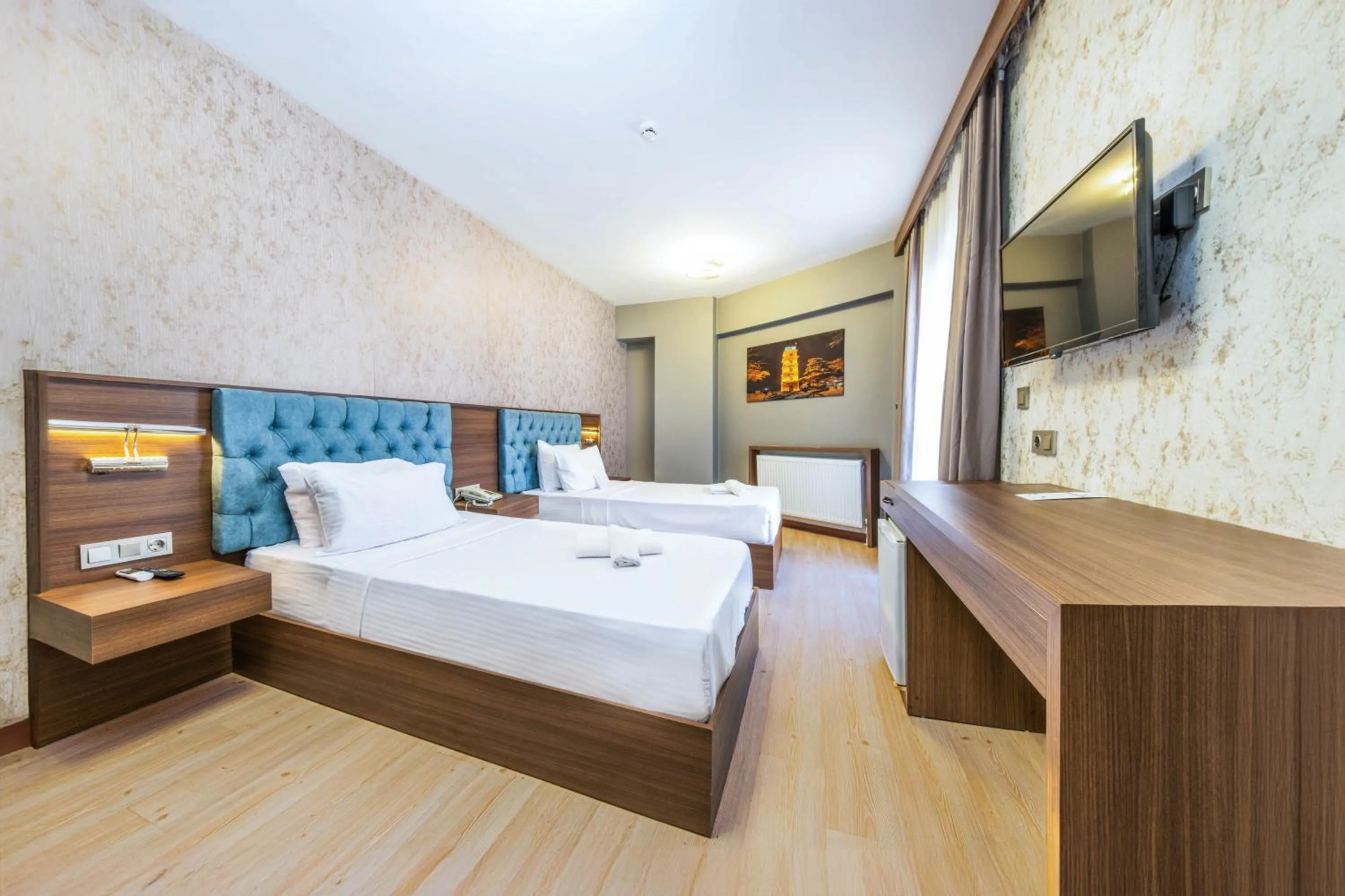 Bed in Velmore Hotel & Spa