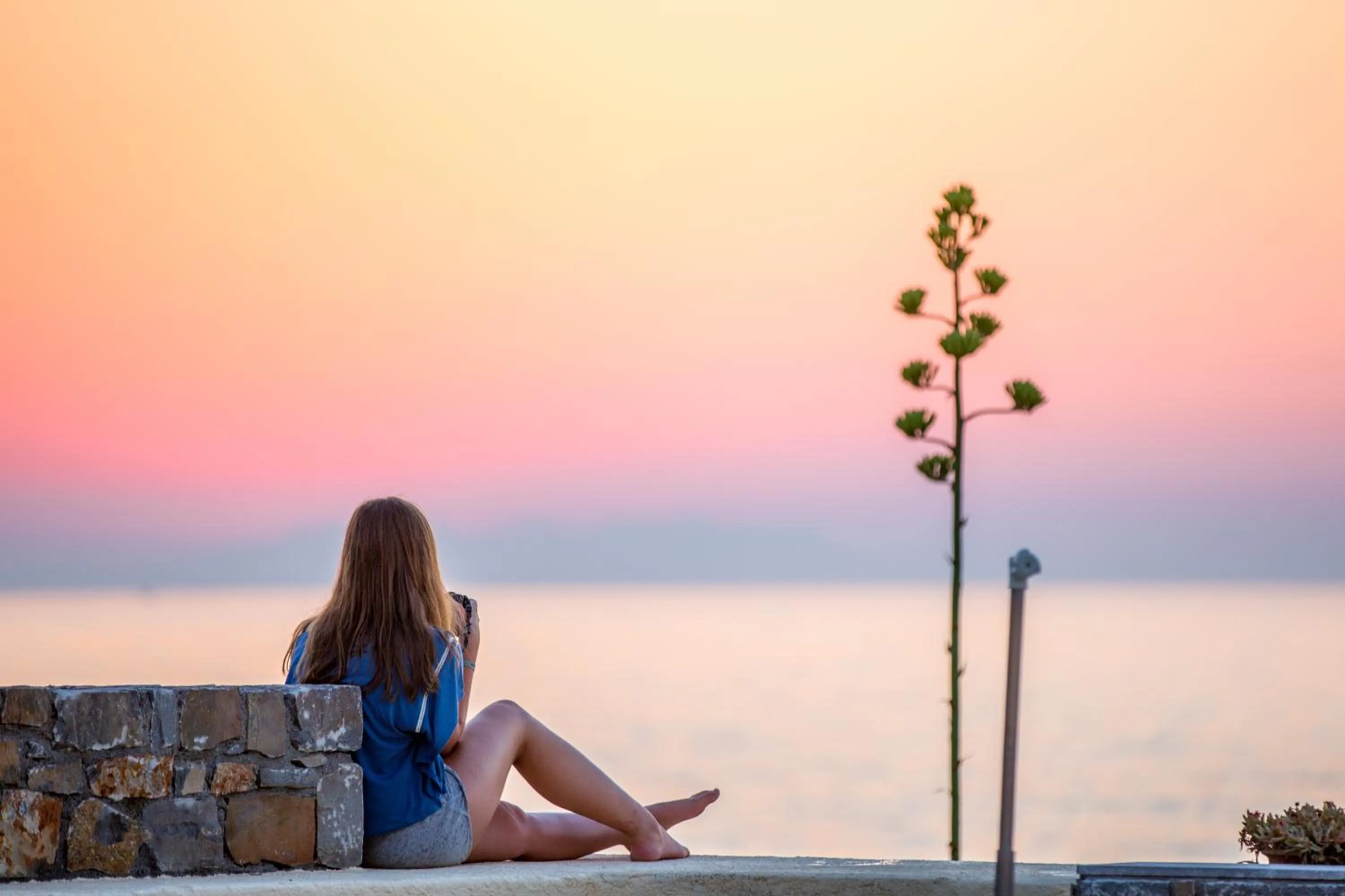 Pool view in Porto Sisi Hotel Apartments