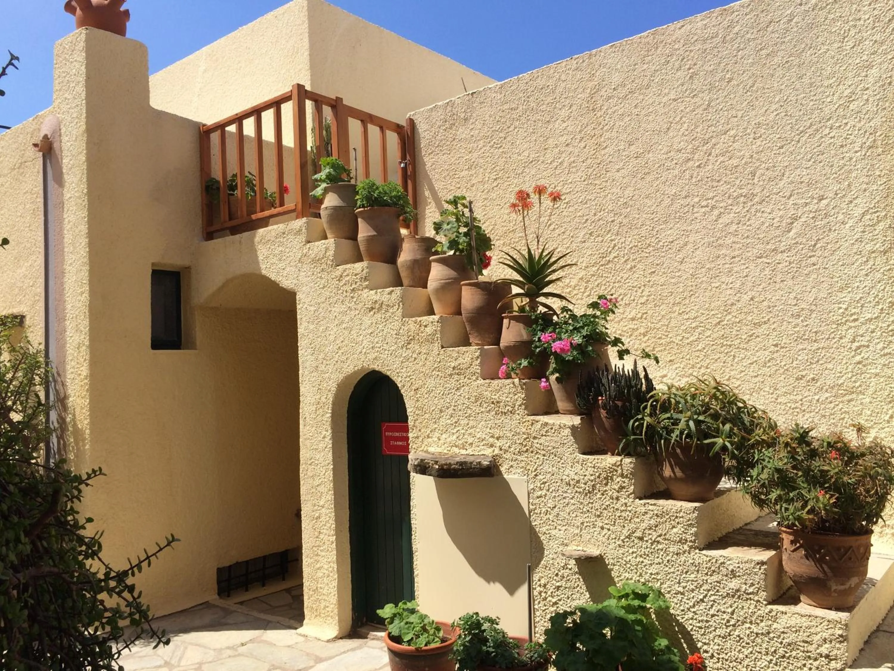 Property building in Porto Sisi Hotel Apartments