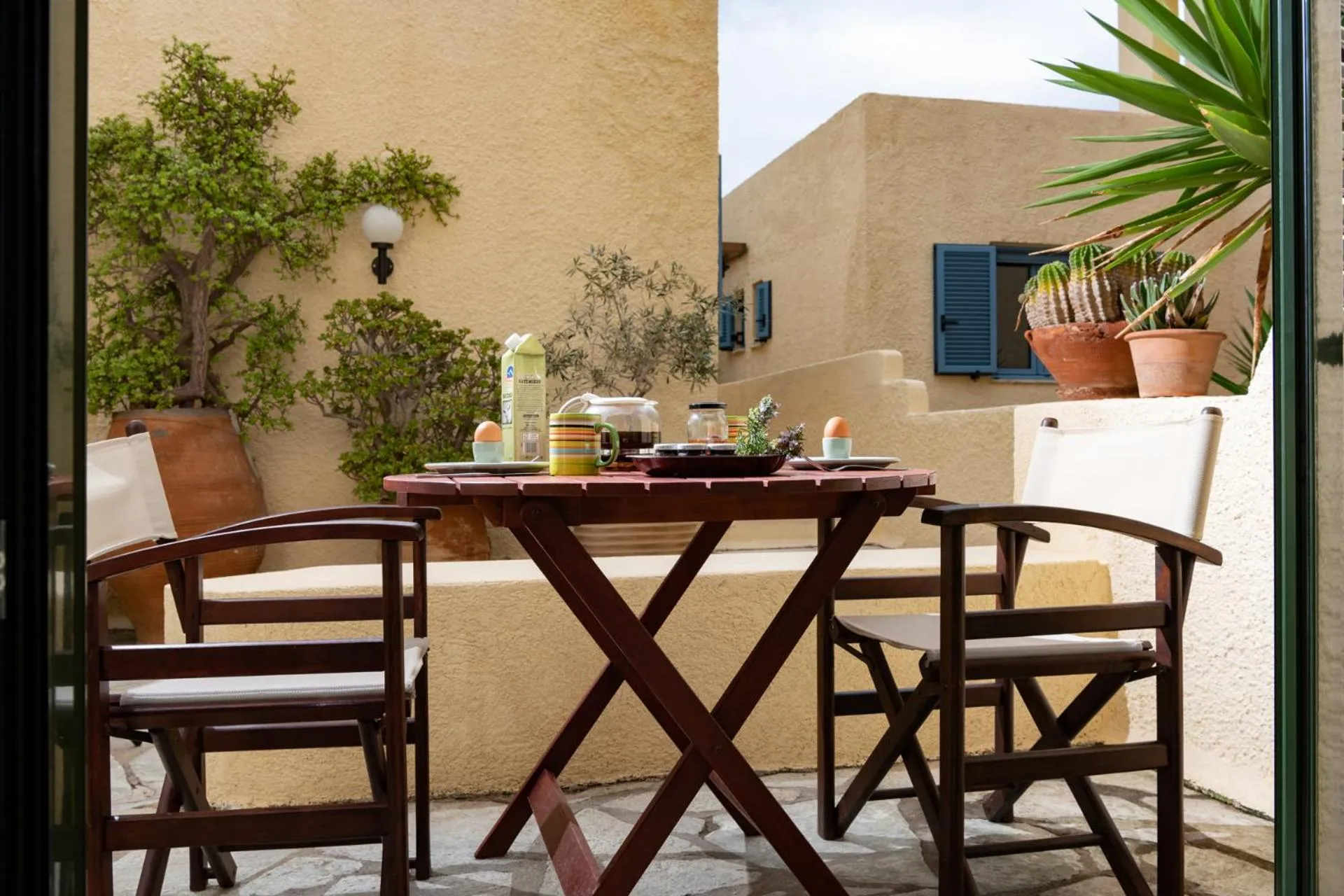 Balcony/Terrace in Porto Sisi Hotel Apartments