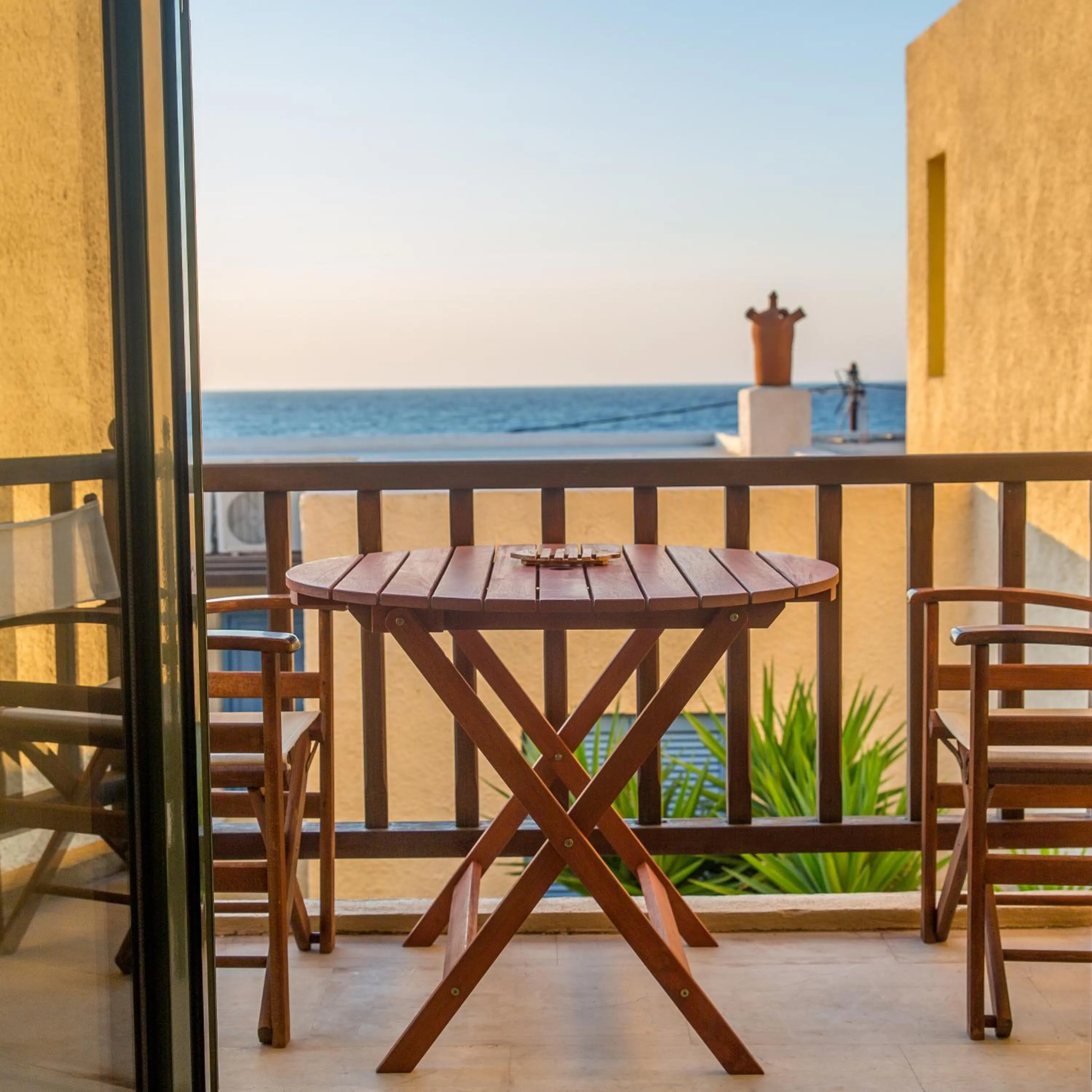 Balcony/Terrace in Porto Sisi Hotel Apartments