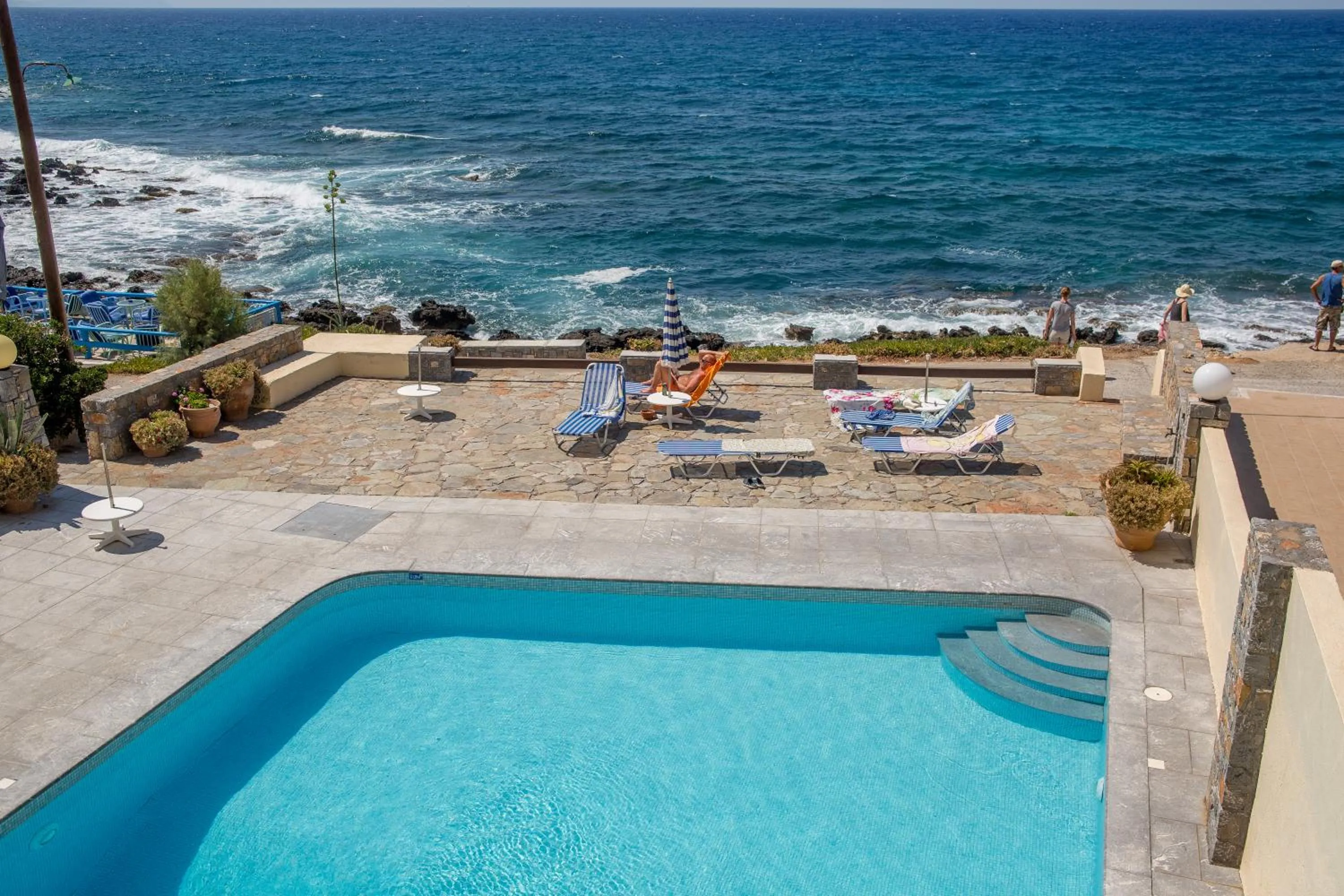 Sea view in Porto Sisi Hotel Apartments