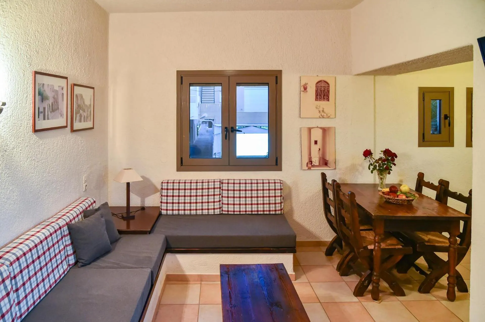 Living room in Porto Sisi Hotel Apartments