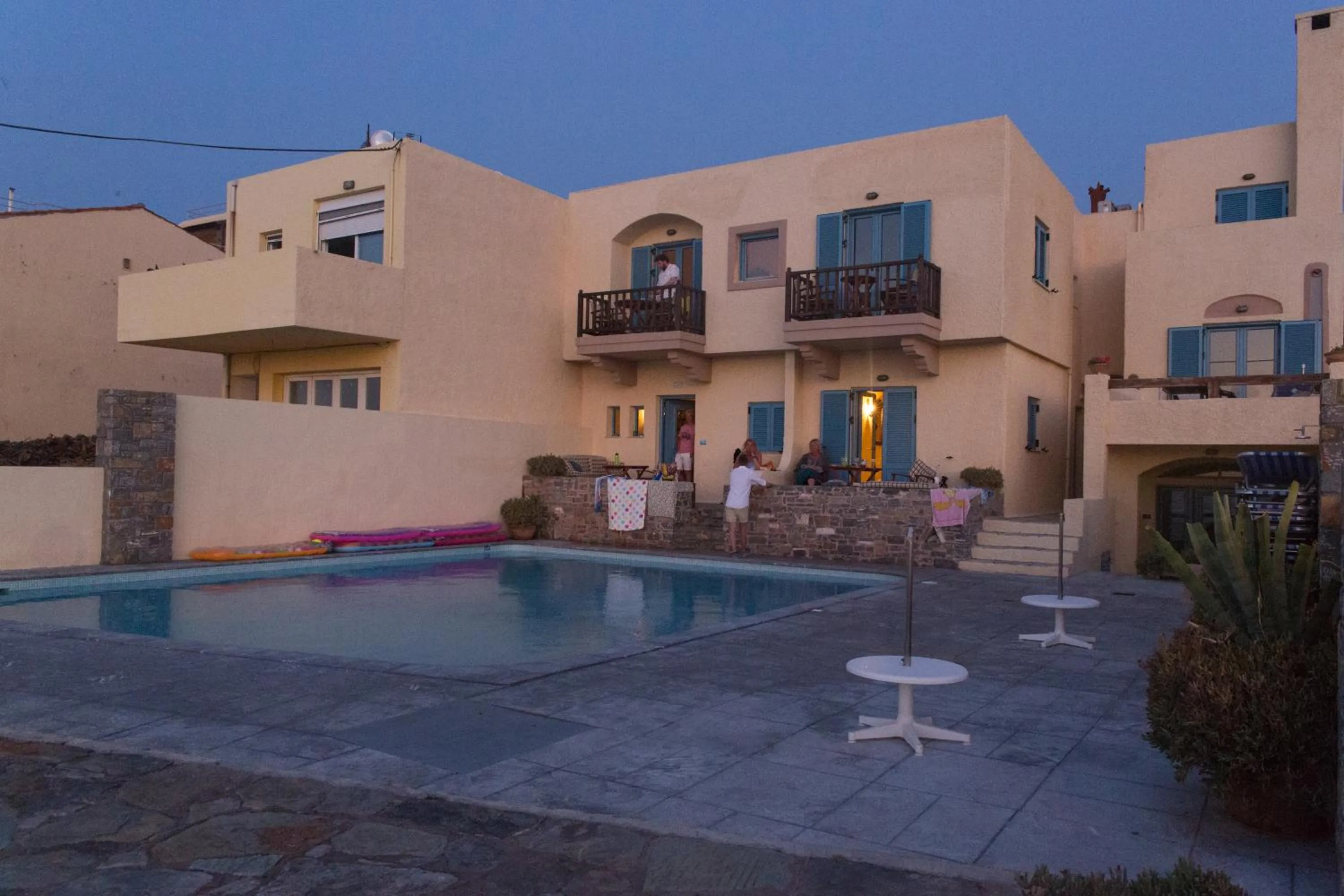 Guests in Porto Sisi Hotel Apartments