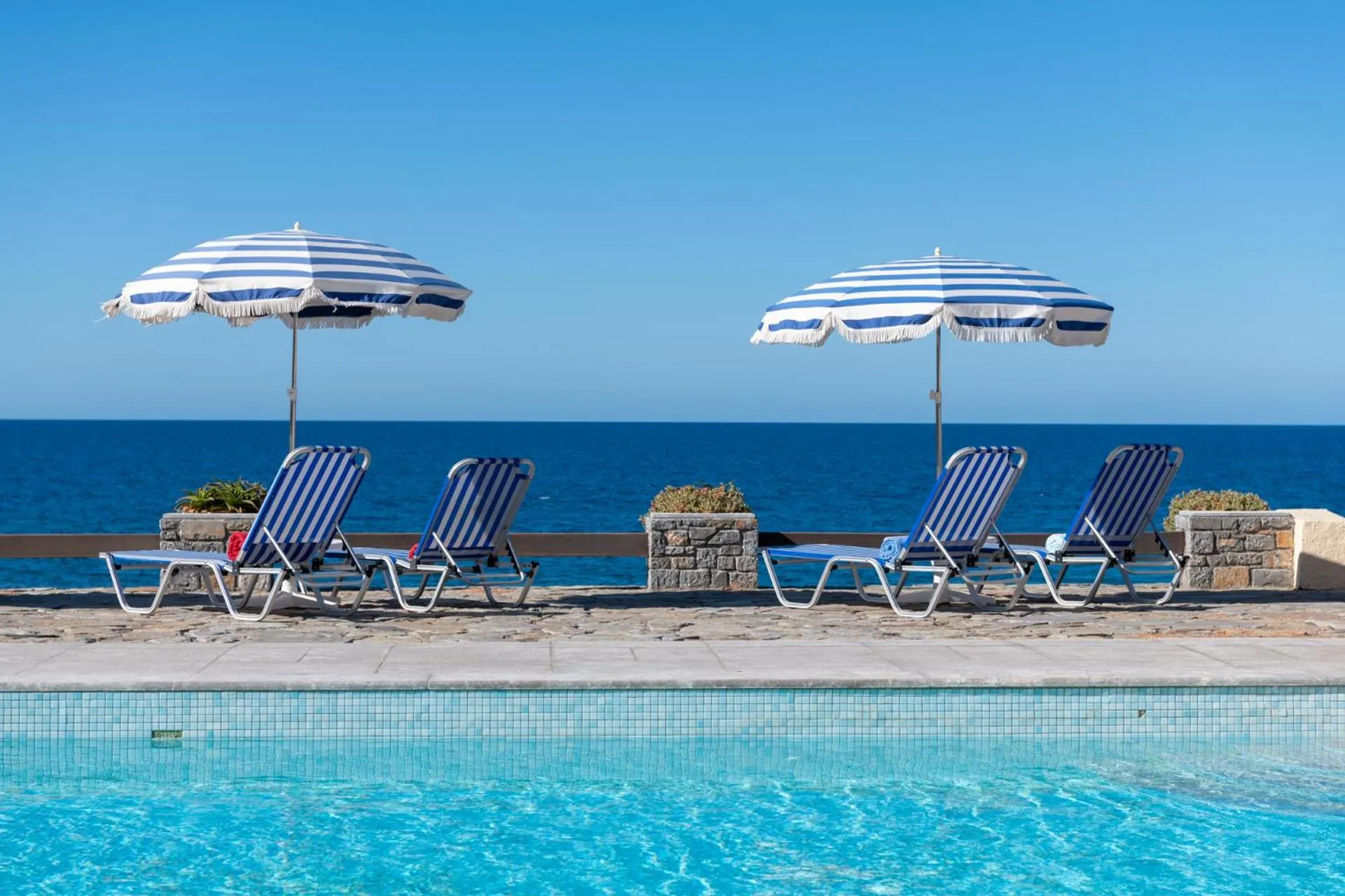 Sea view in Porto Sisi Hotel Apartments