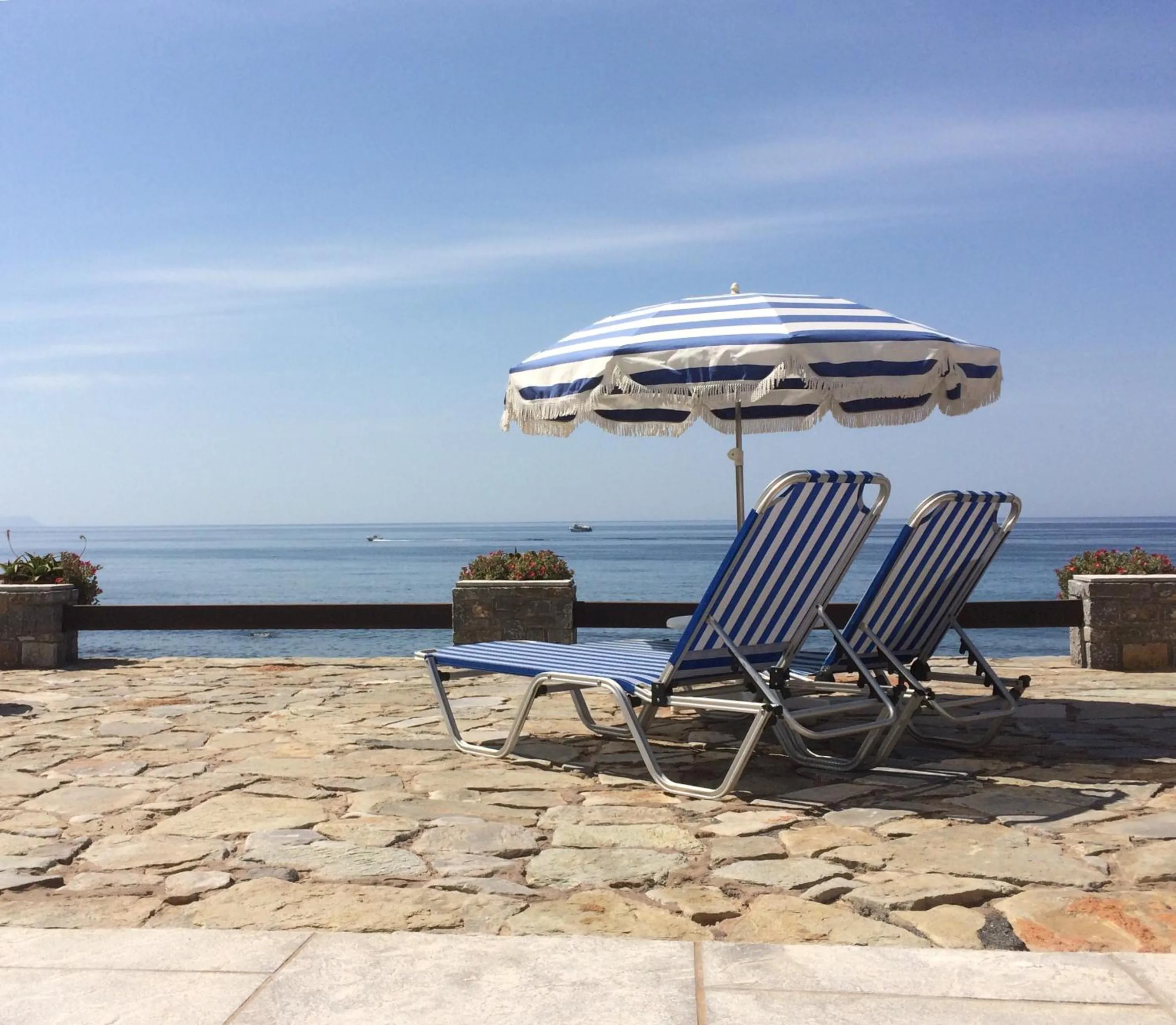 Sea view in Porto Sisi Hotel Apartments