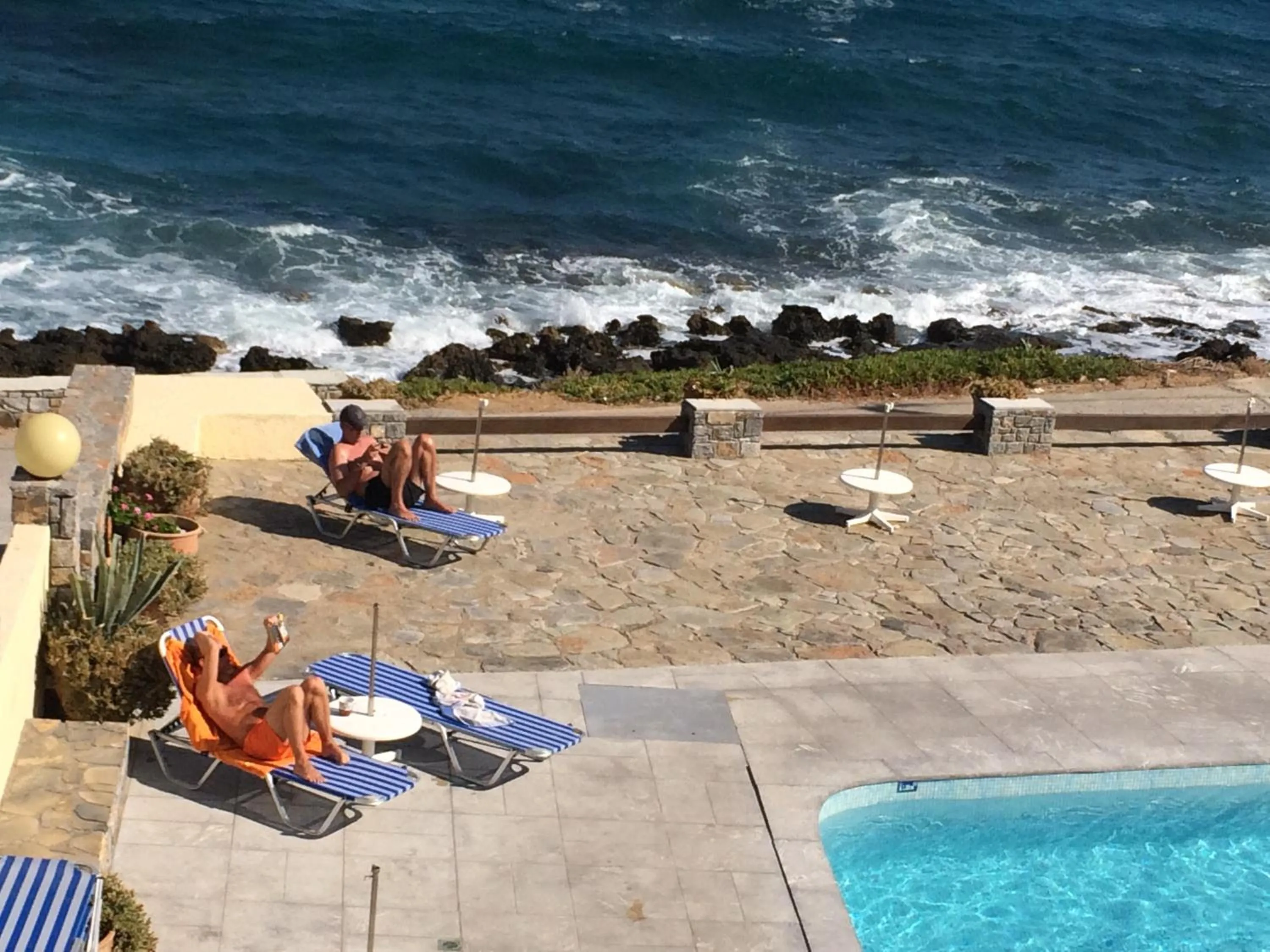 Swimming pool in Porto Sisi Hotel Apartments