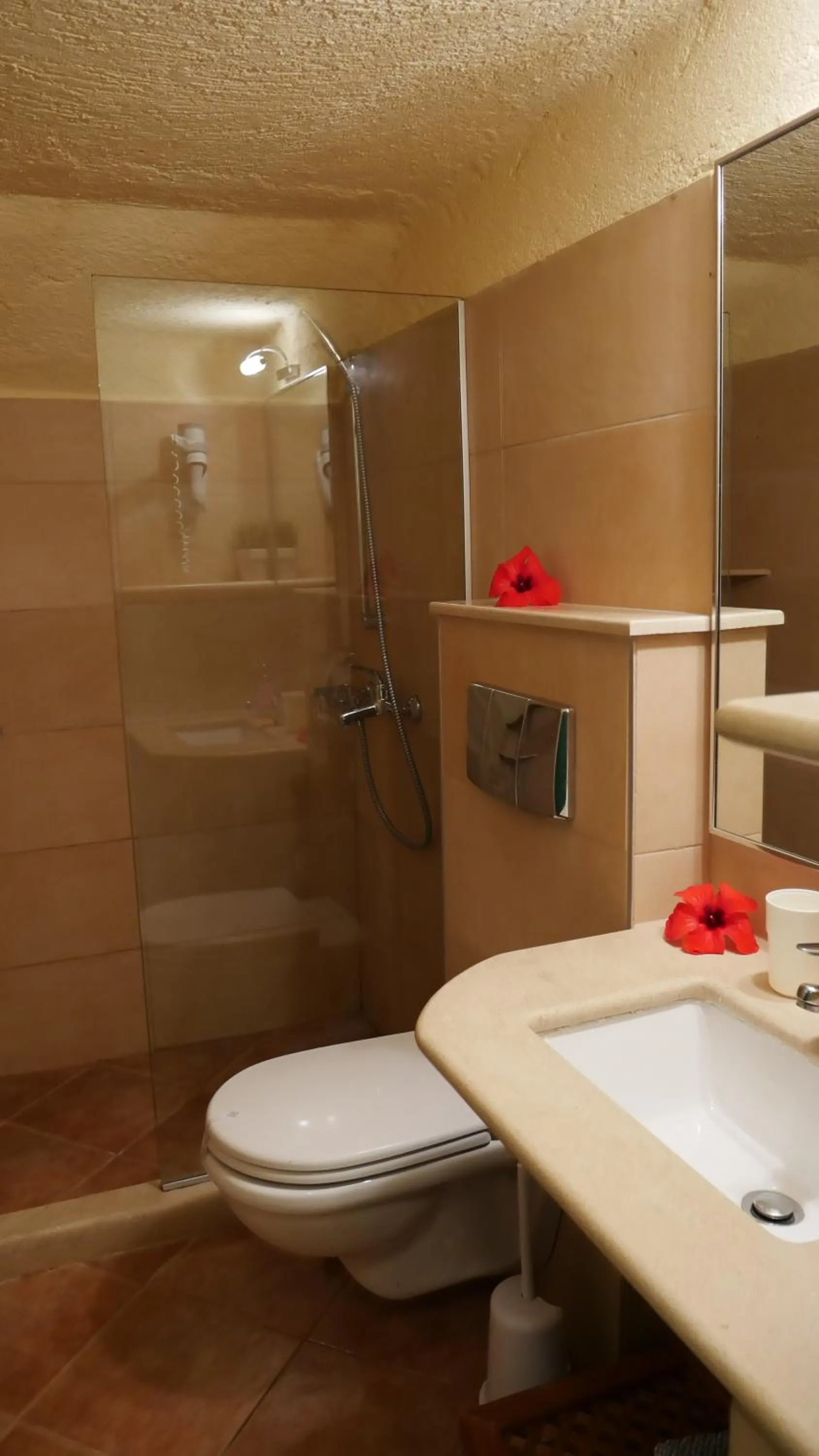 Bathroom in Porto Sisi Hotel Apartments