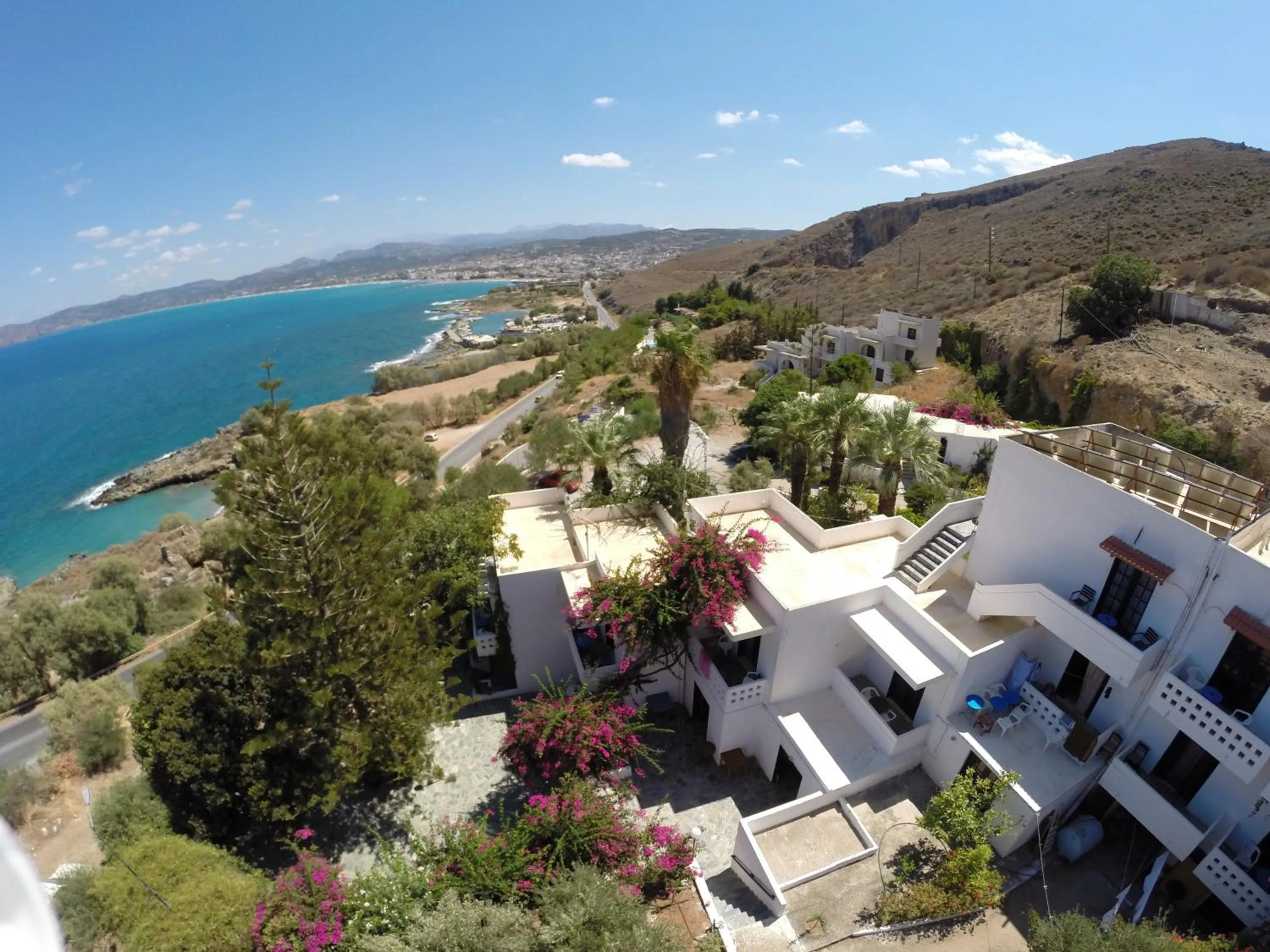 Bird's eye view in Delfini Apartments