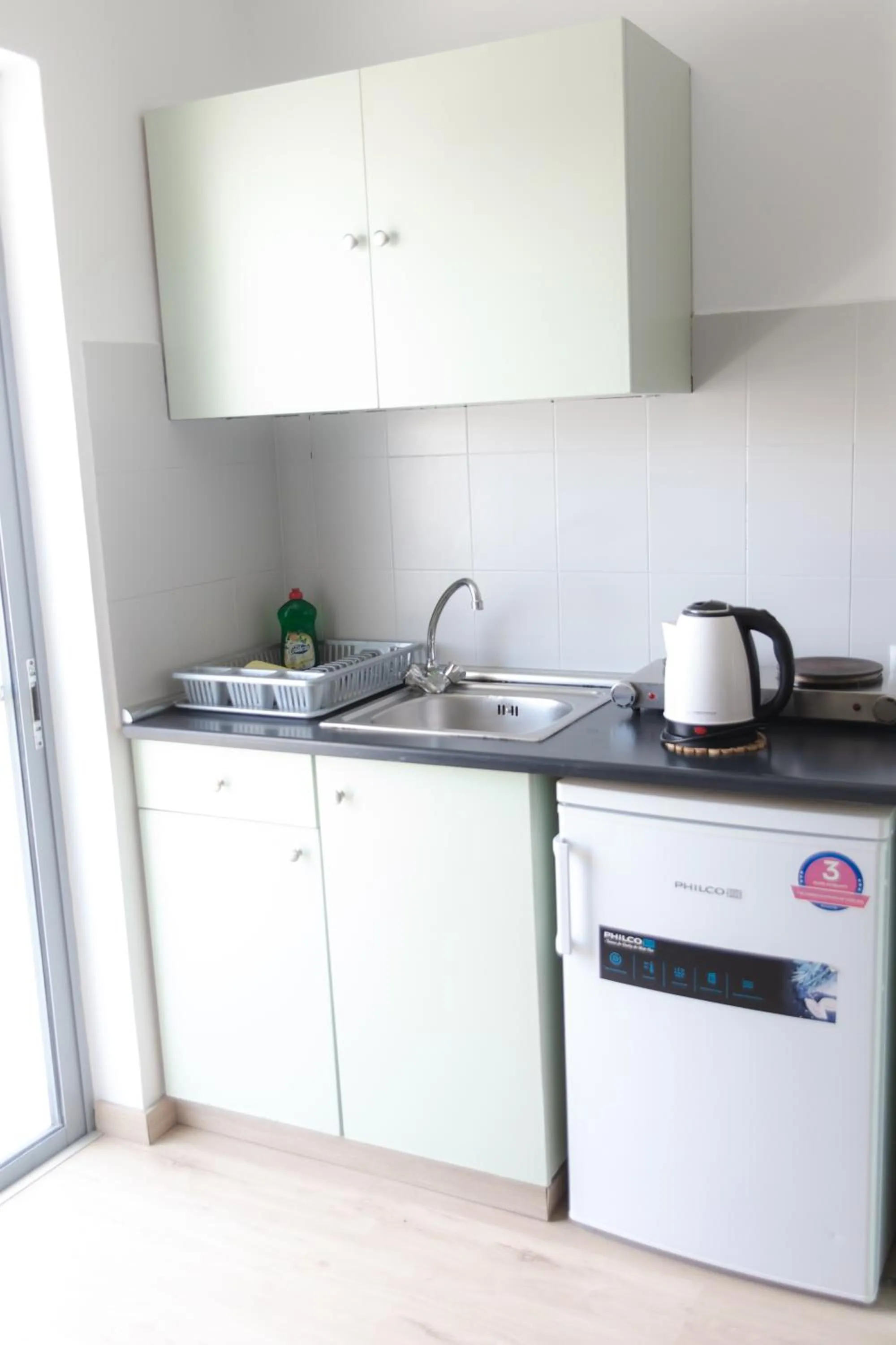 Kitchen or kitchenette in JP Pool & Apartments