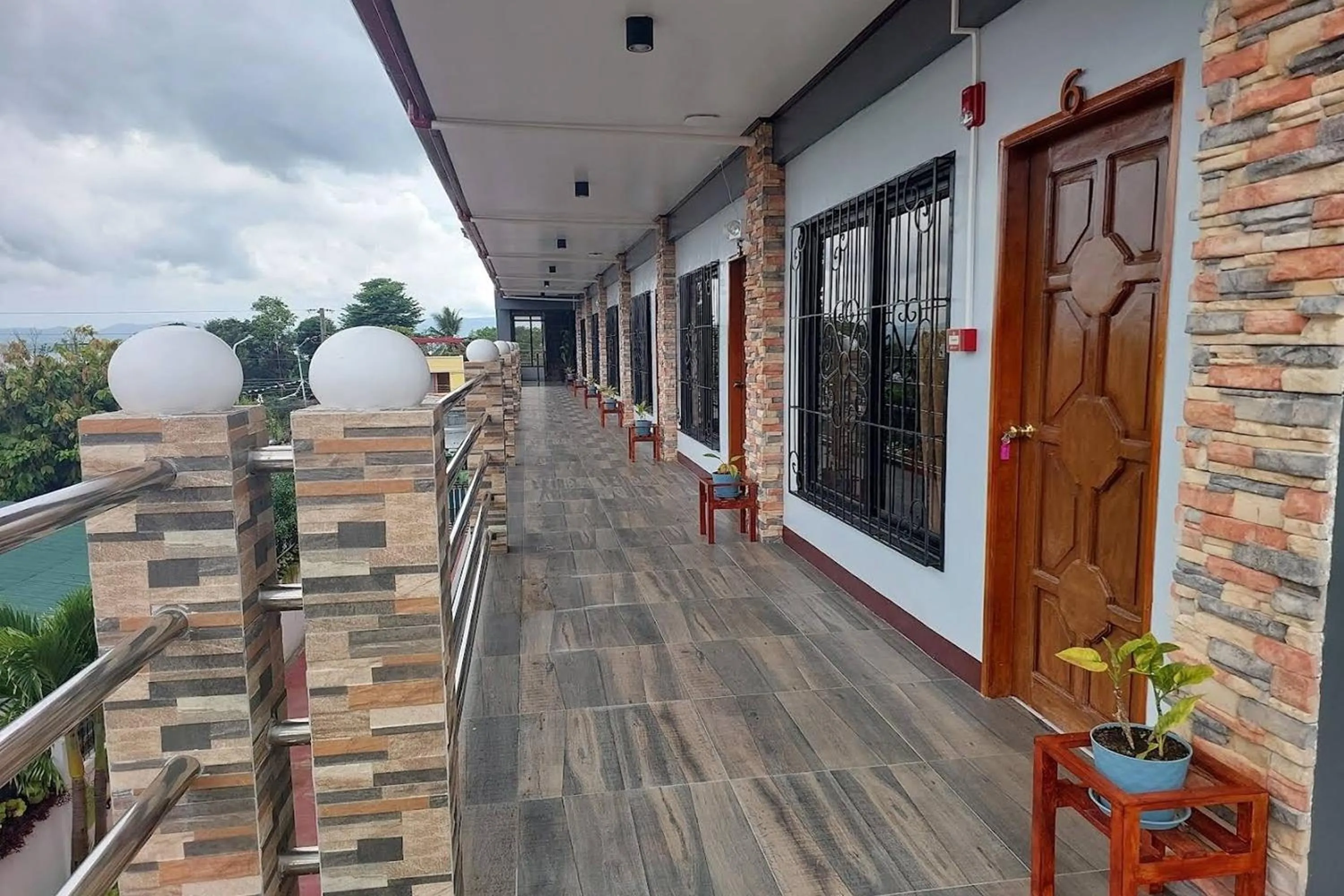 Balcony/Terrace in Nober Pension House City Center