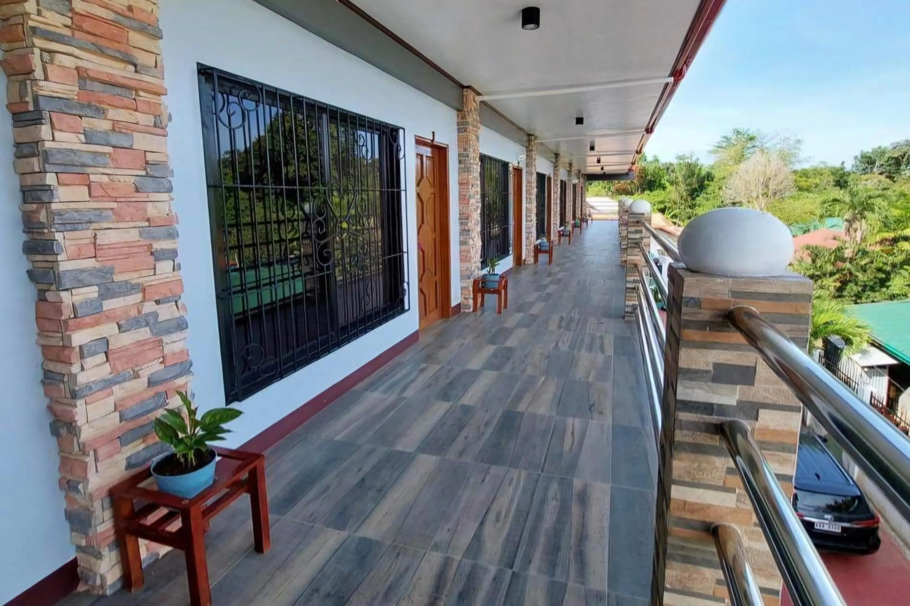 Balcony/Terrace in Nober Pension House City Center