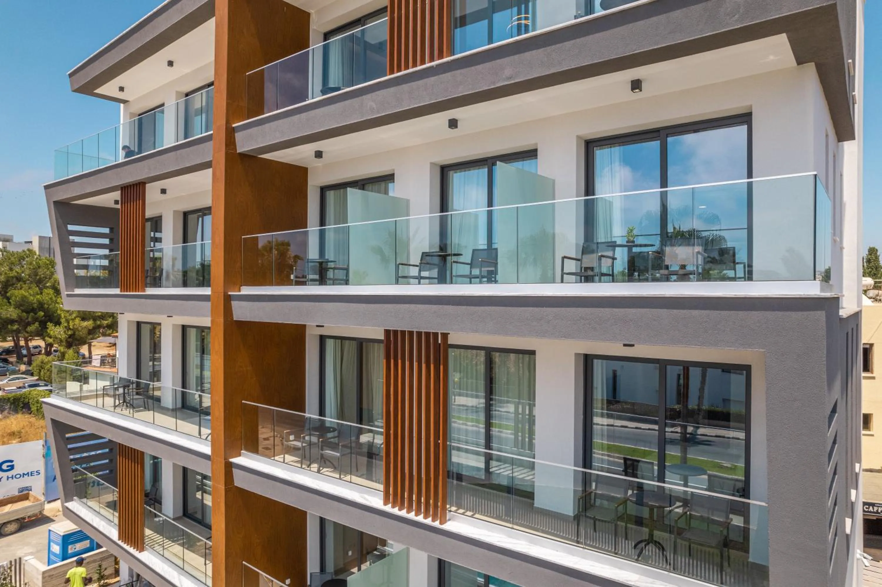 Property building in Waterside Sea View Apartments