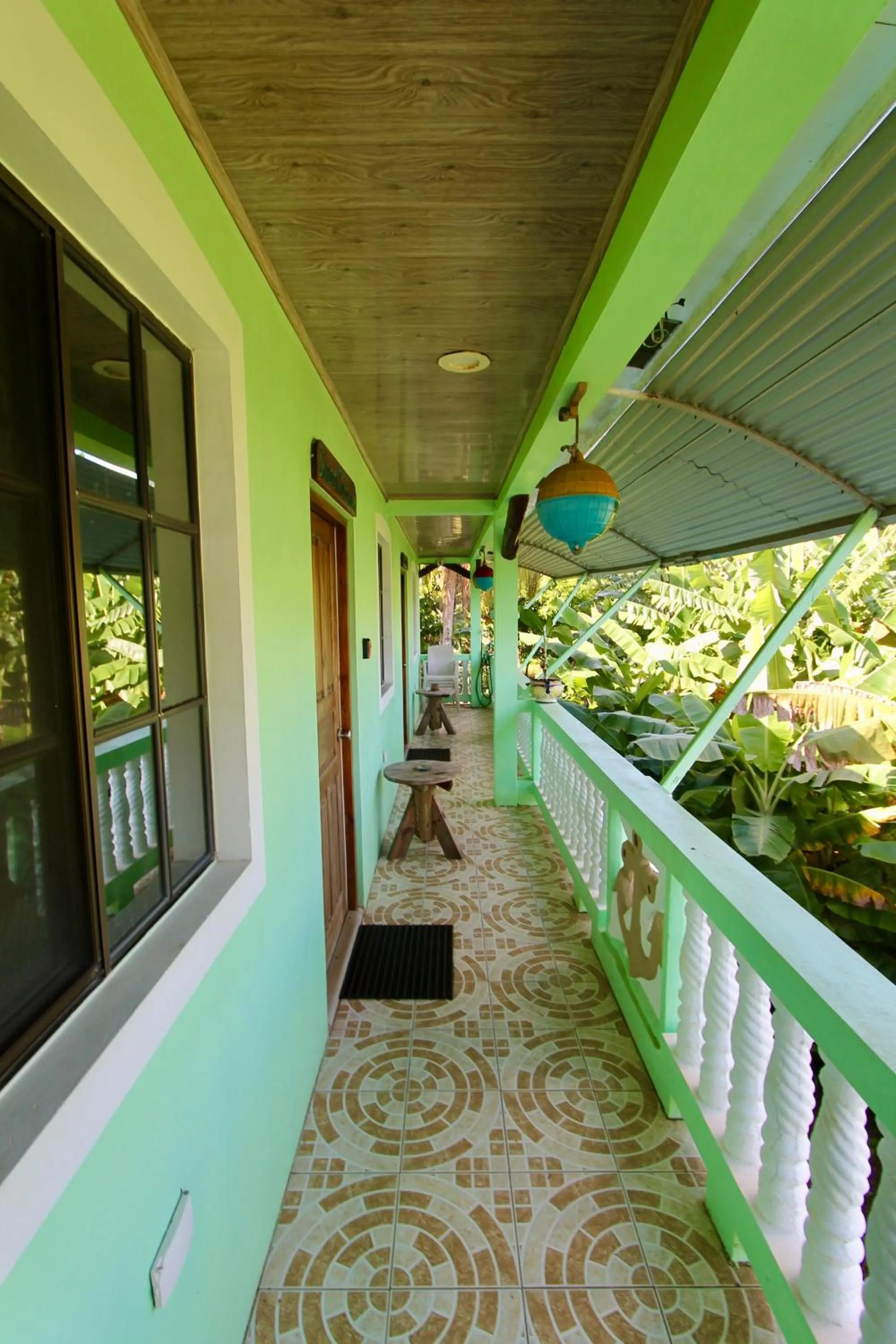 Balcony/Terrace in Hospedaje Rosa Del Mar & Sweets Cafe