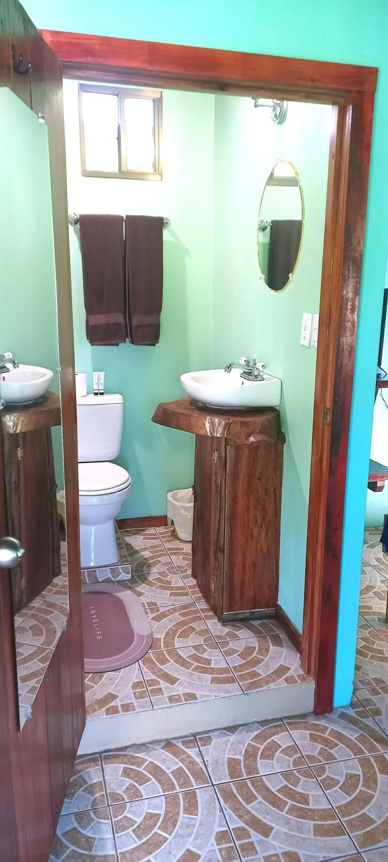 Bathroom in Hospedaje Rosa Del Mar & Sweets Cafe