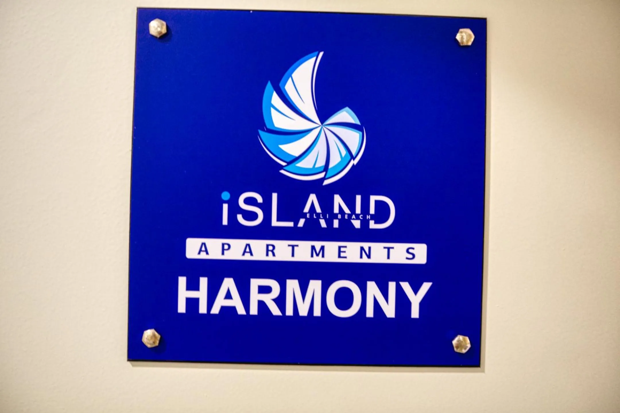 Logo/Certificate/Sign in Rhodes Island Elli Beach Apartments