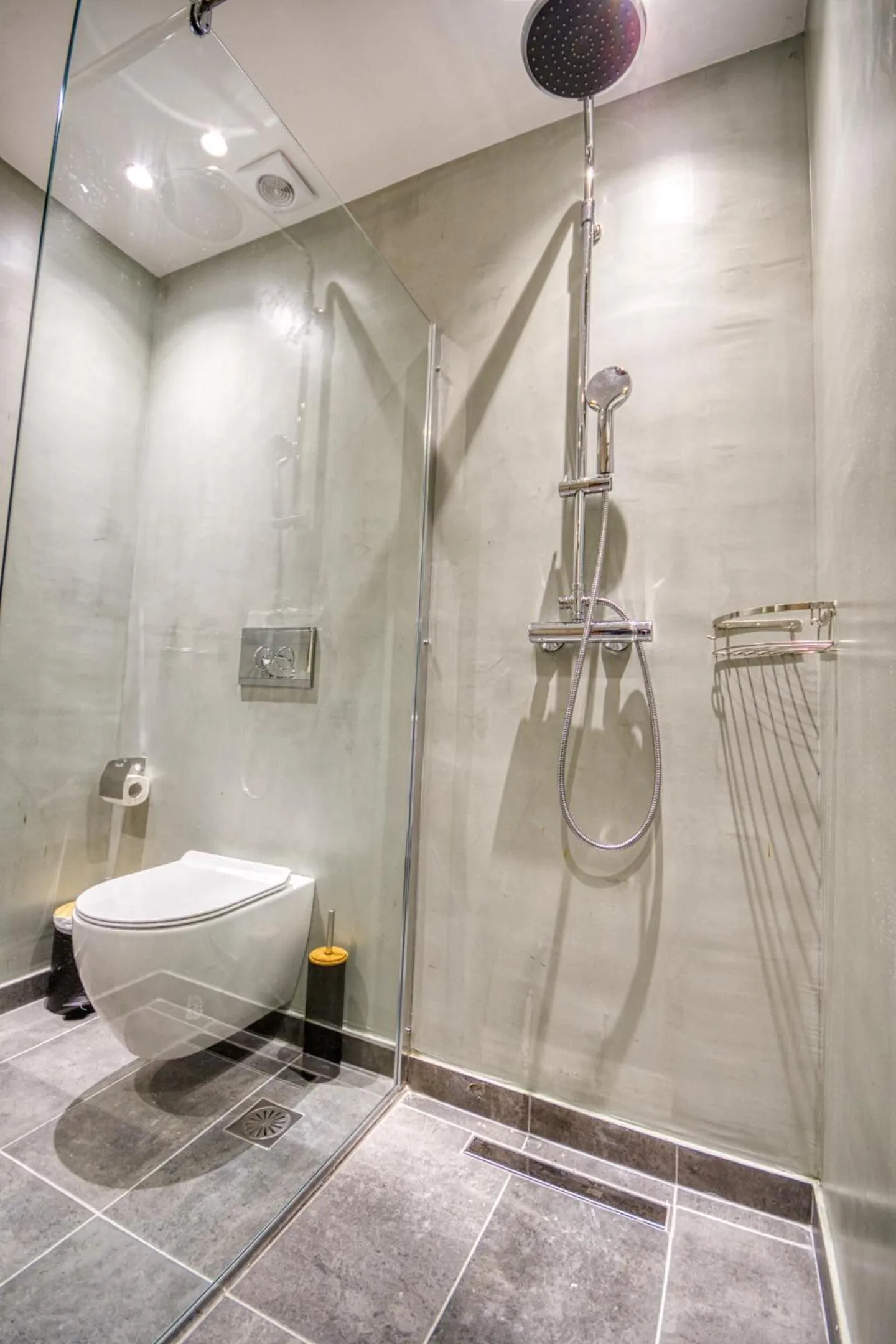 Shower in Rhodes Island Elli Beach Apartments