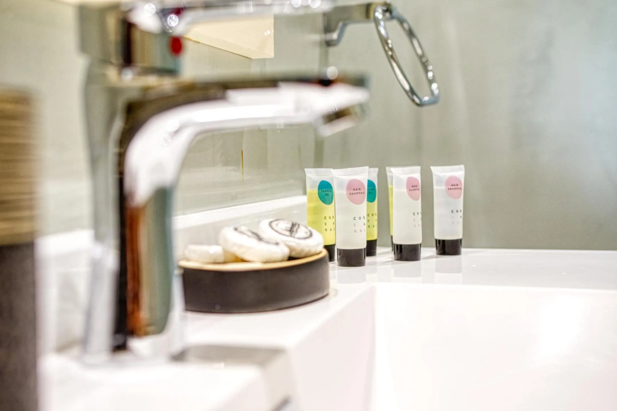 Bathroom in Rhodes Island Elli Beach Apartments