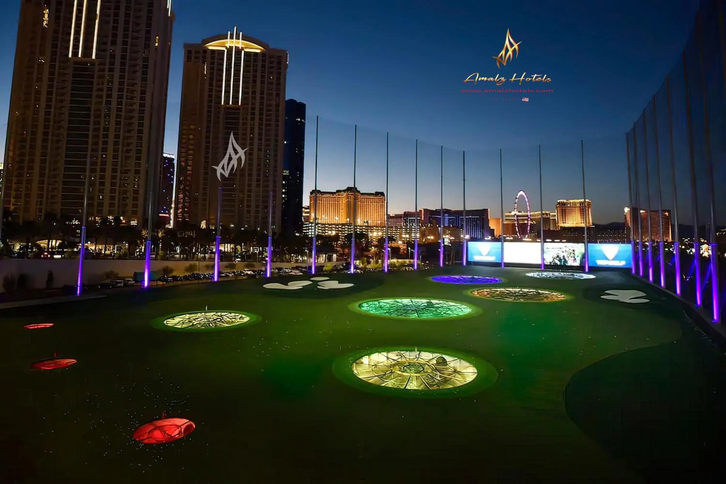 Minigolf in Amalz Balcony Suites at Mgm Signature !