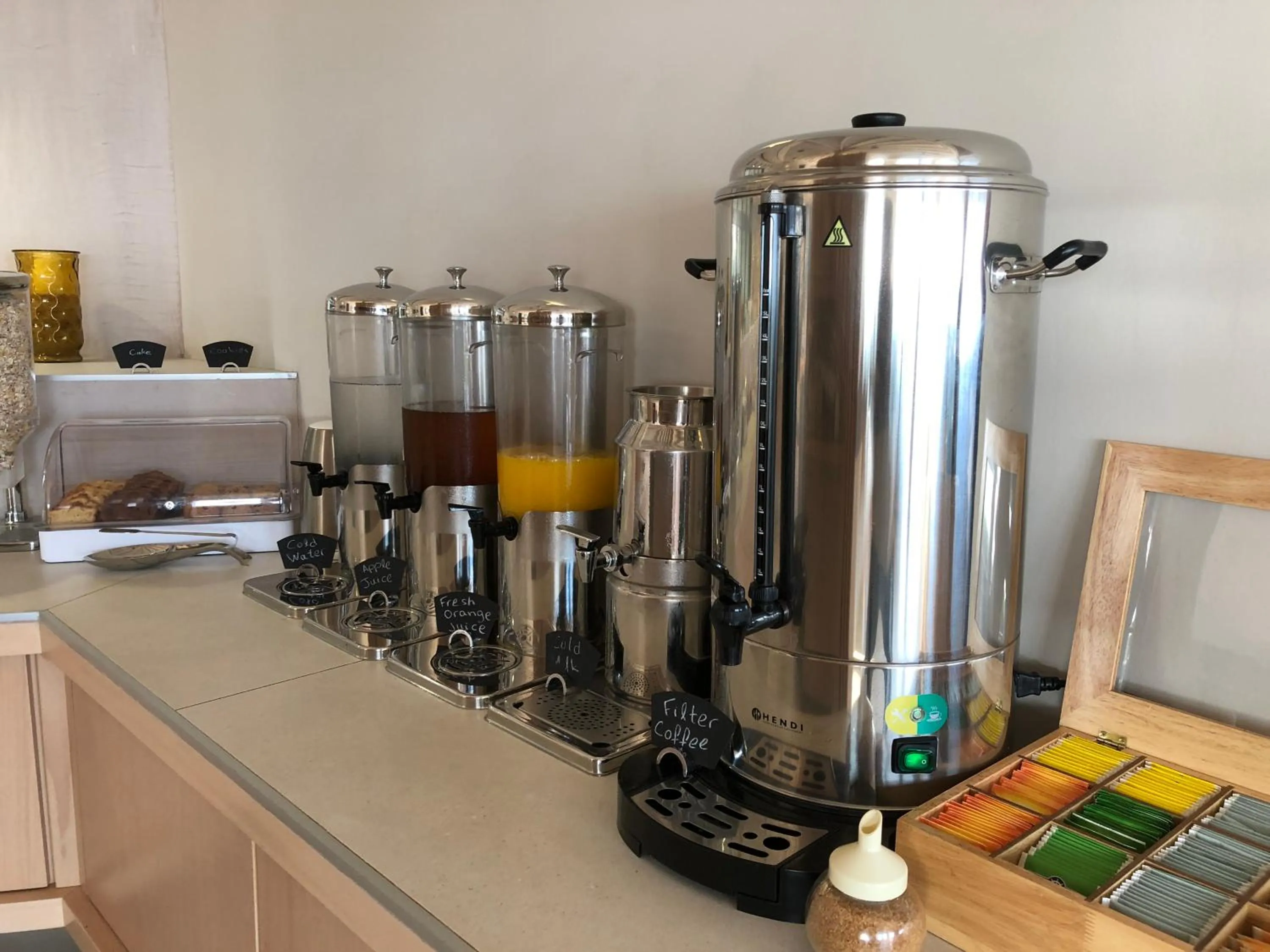 Buffet breakfast in Kavos Hotel & Suites