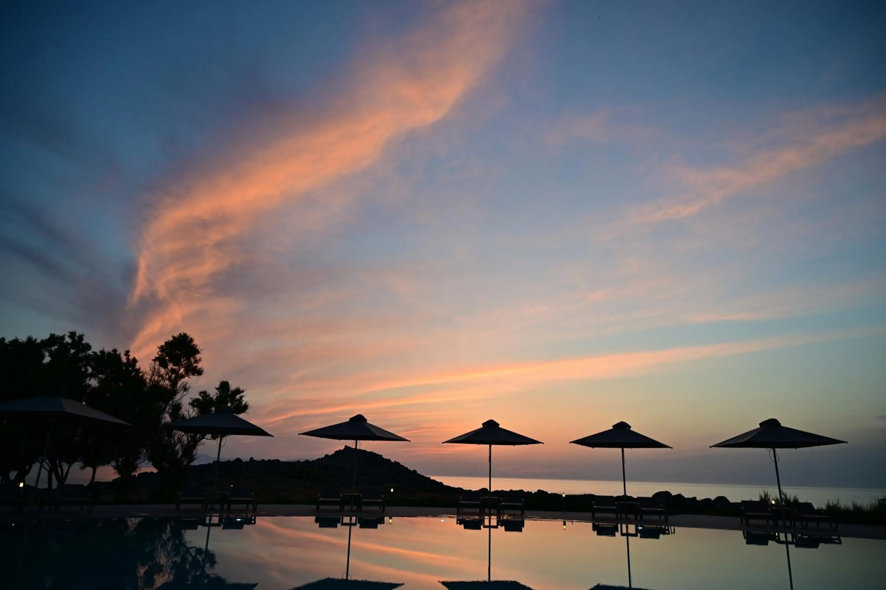 Sea view in Kavos Hotel & Suites