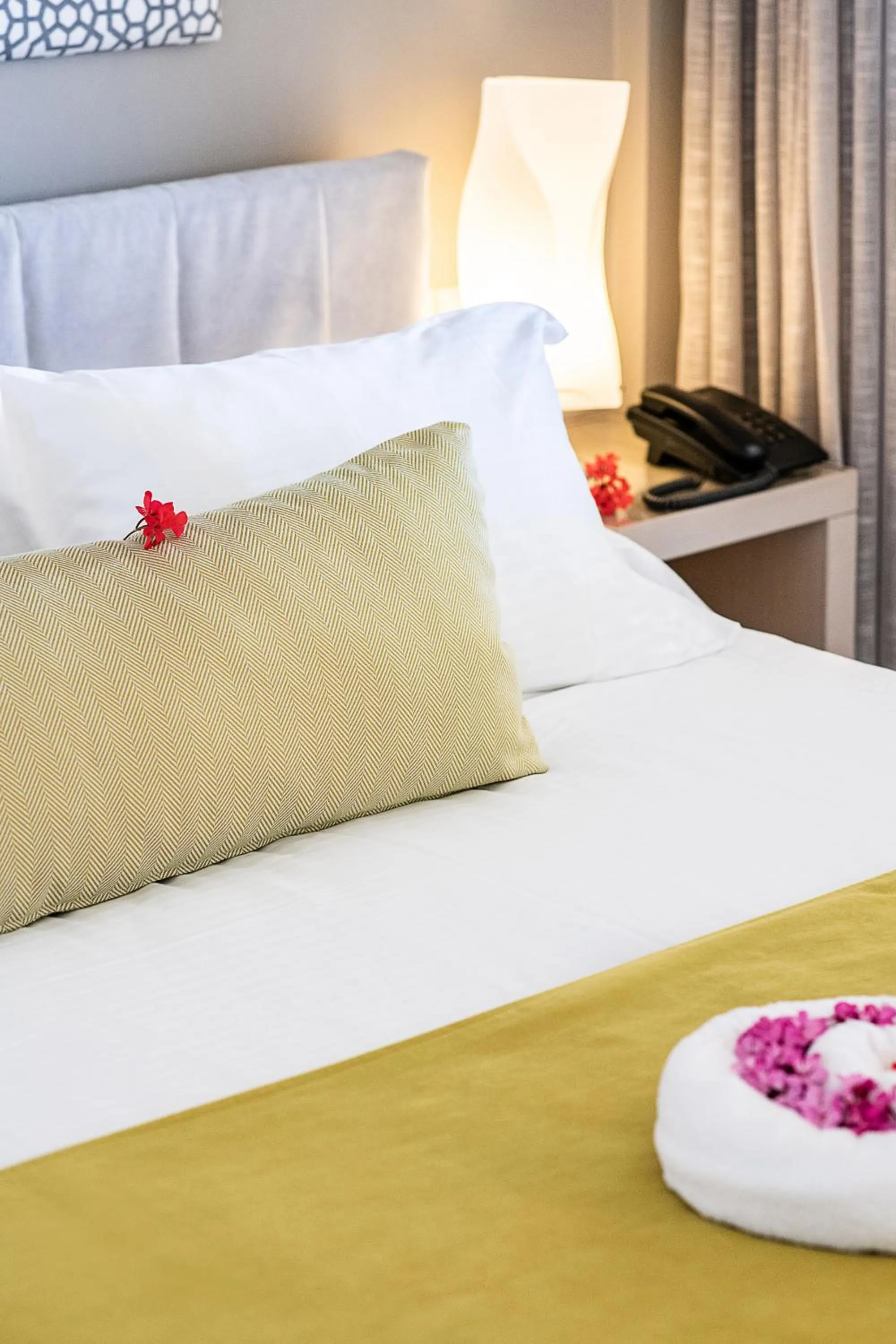 Decorative detail, Bed in Kavos Hotel & Suites